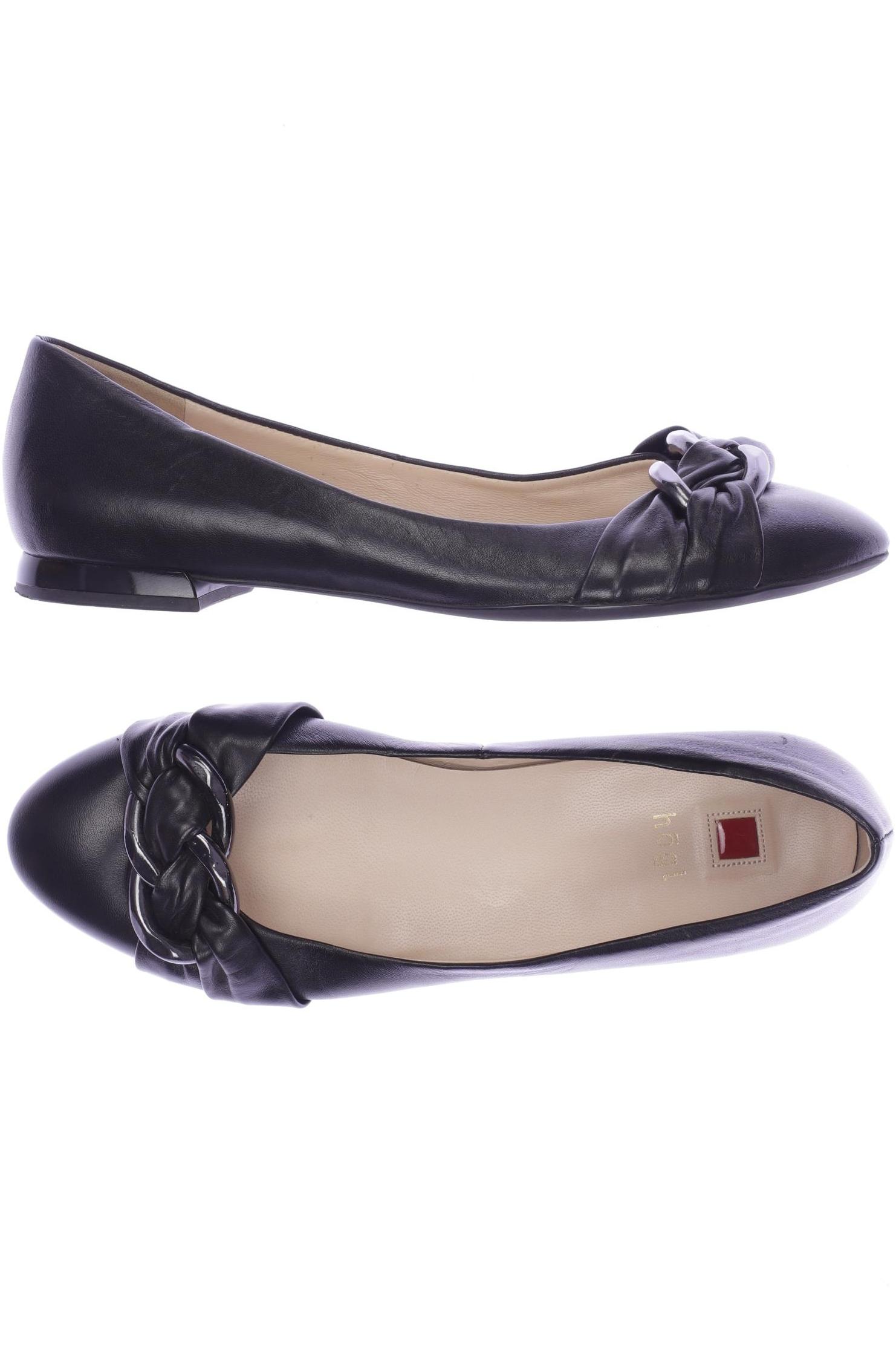 

högl Damen Ballerinas, schwarz, Gr. 4.5
