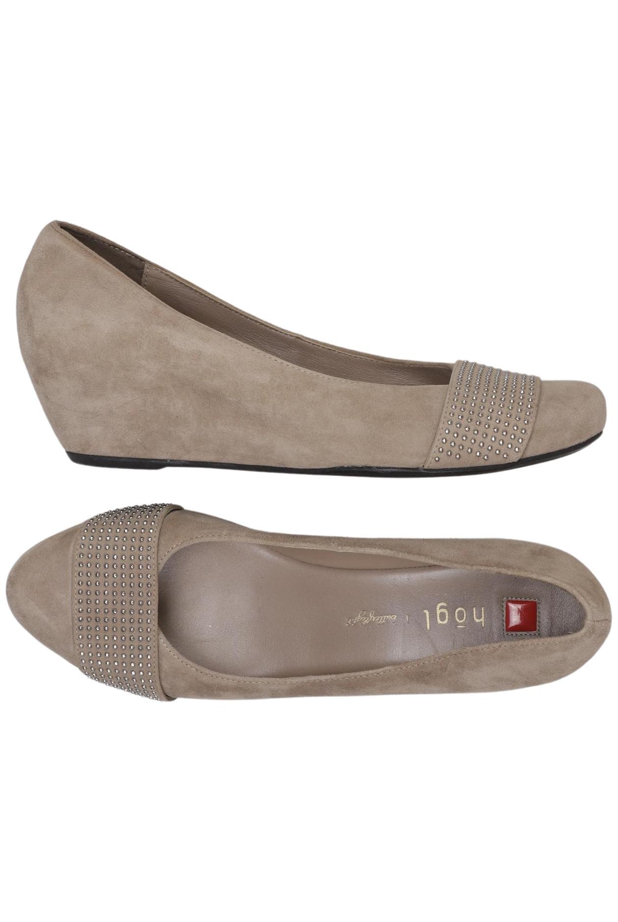 

högl Damen Ballerinas, beige, Gr. 6.5