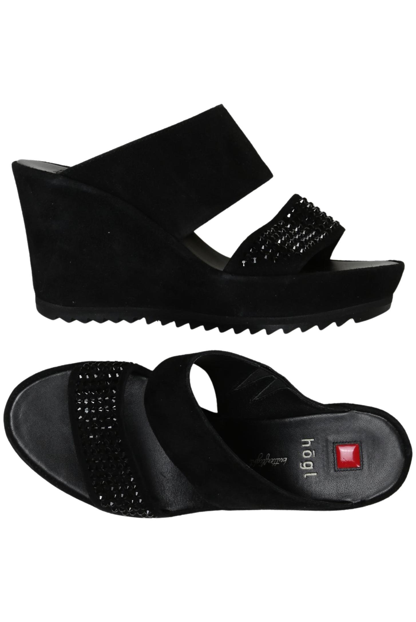 

högl Damen Sandale, schwarz, Gr. 2.5