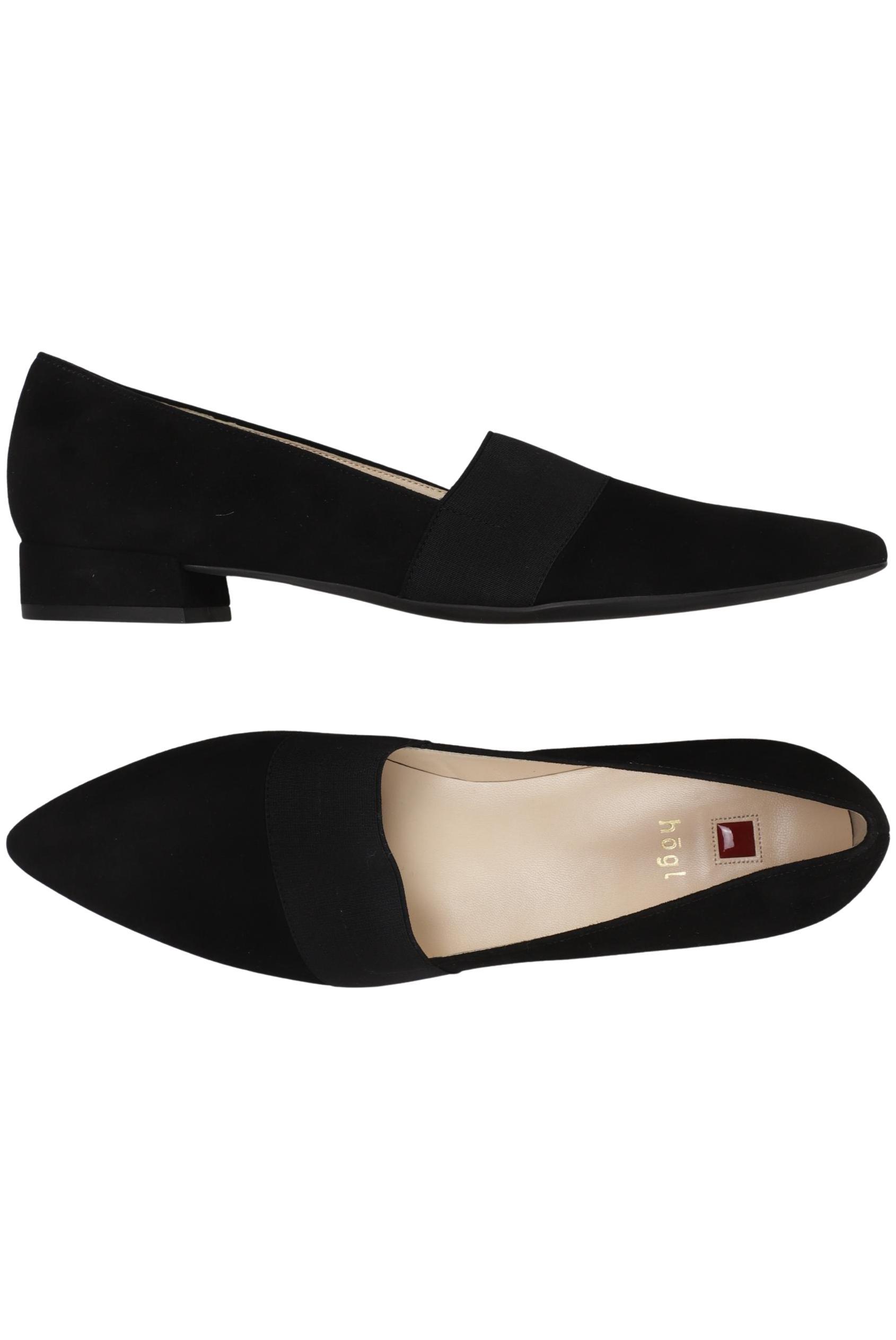 

högl Damen Halbschuh, schwarz, Gr. 6.5