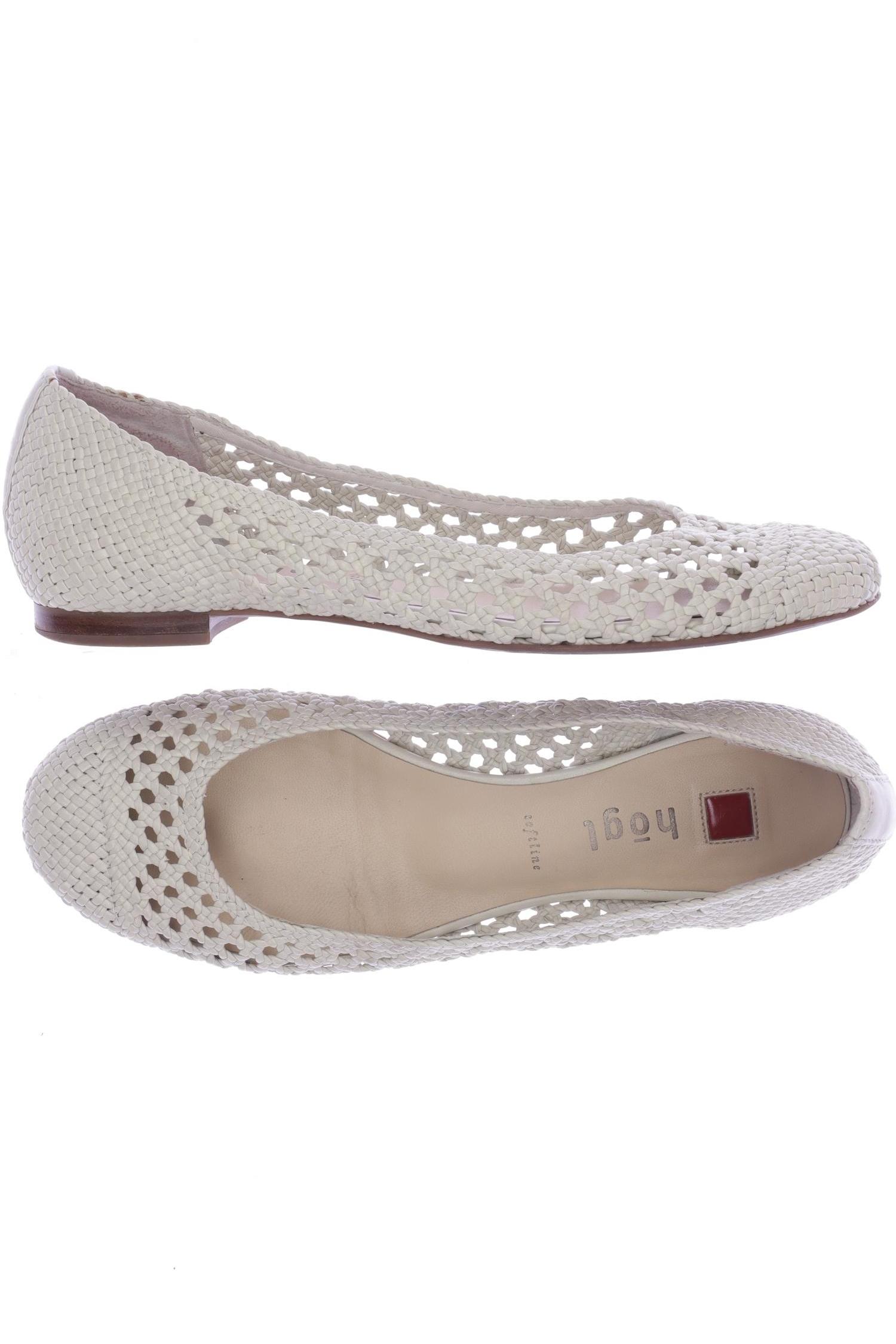 

högl Damen Ballerinas, cremeweiß, Gr. 6