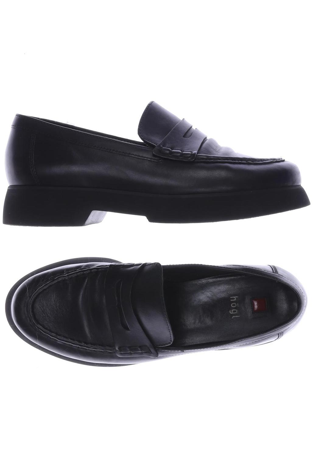 

högl Damen Halbschuh, schwarz, Gr. 5.5