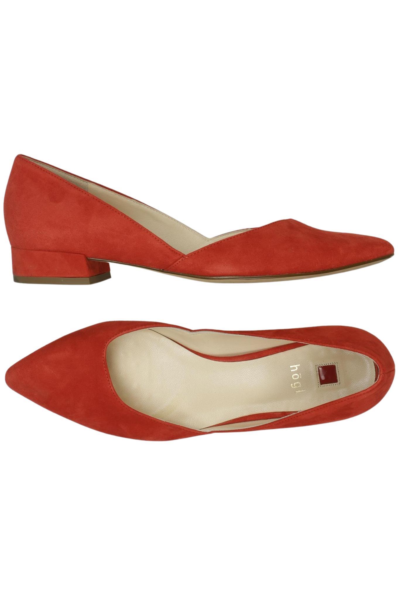 

högl Damen Ballerinas, rot, Gr. 4