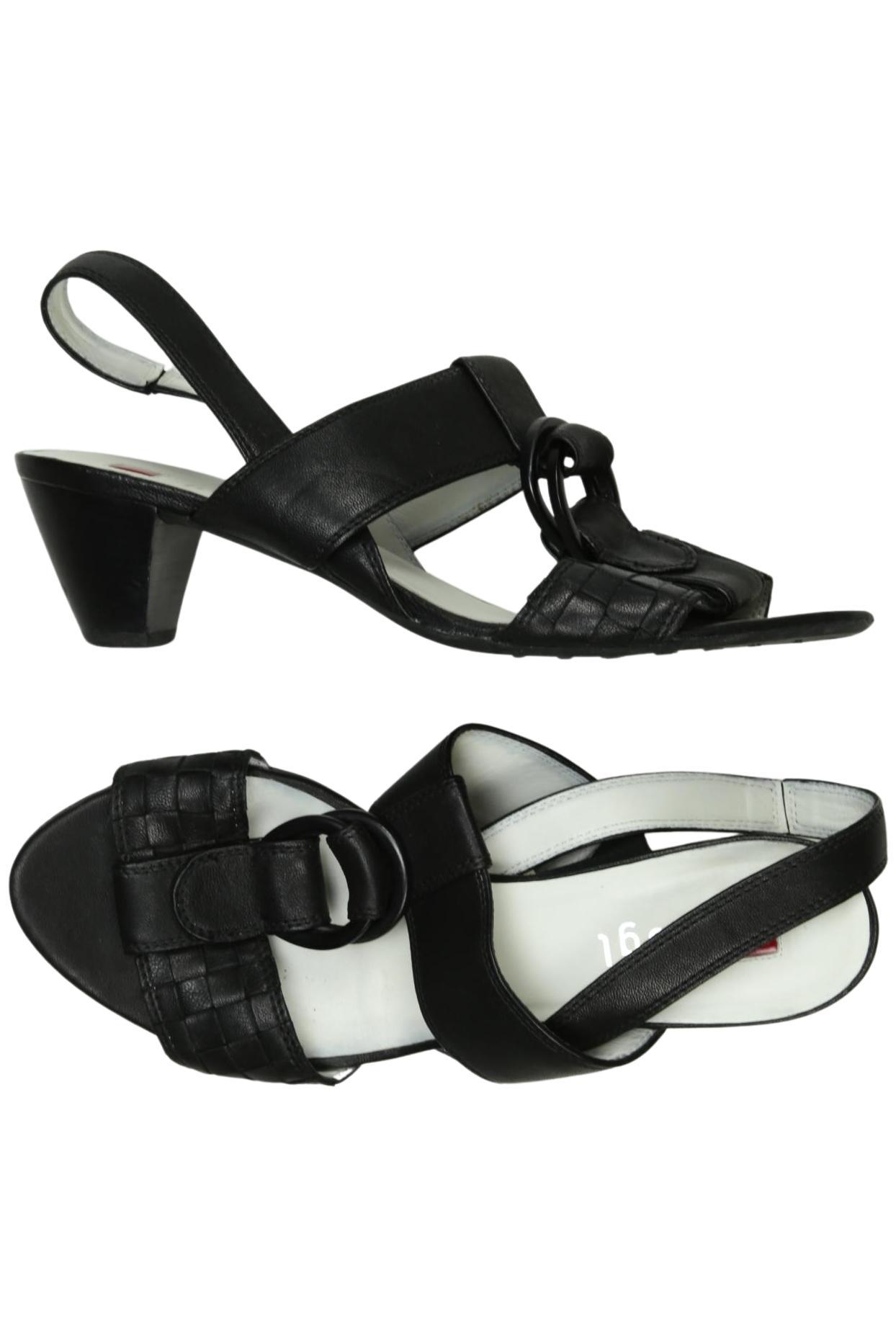 

högl Damen Sandale, schwarz, Gr. 6.5