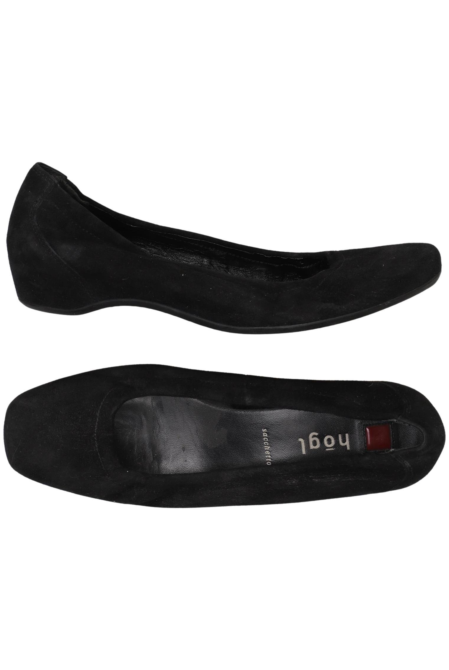 

högl Damen Ballerinas, schwarz, Gr. 5.5