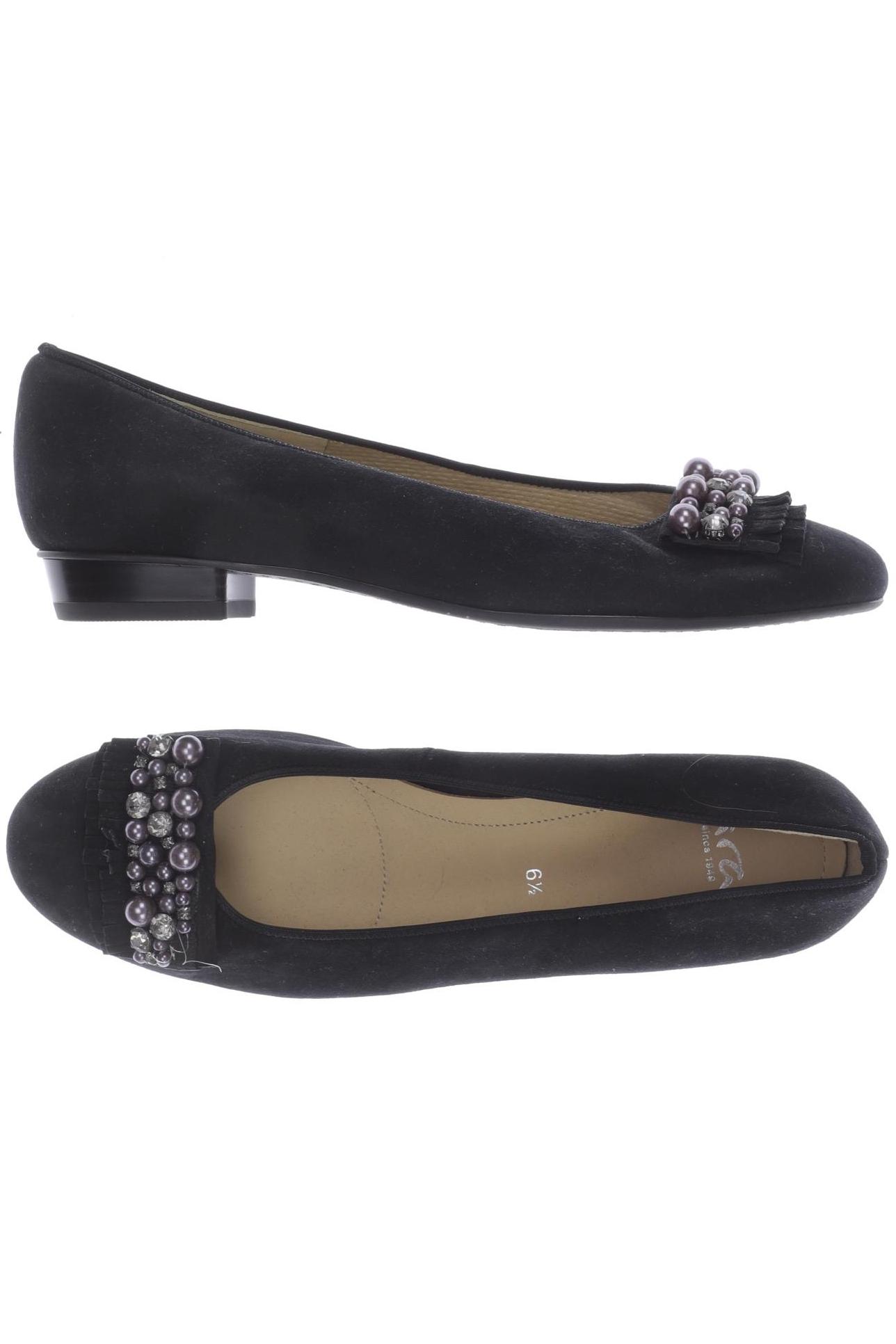 

högl Damen Ballerinas, schwarz, Gr. 6.5
