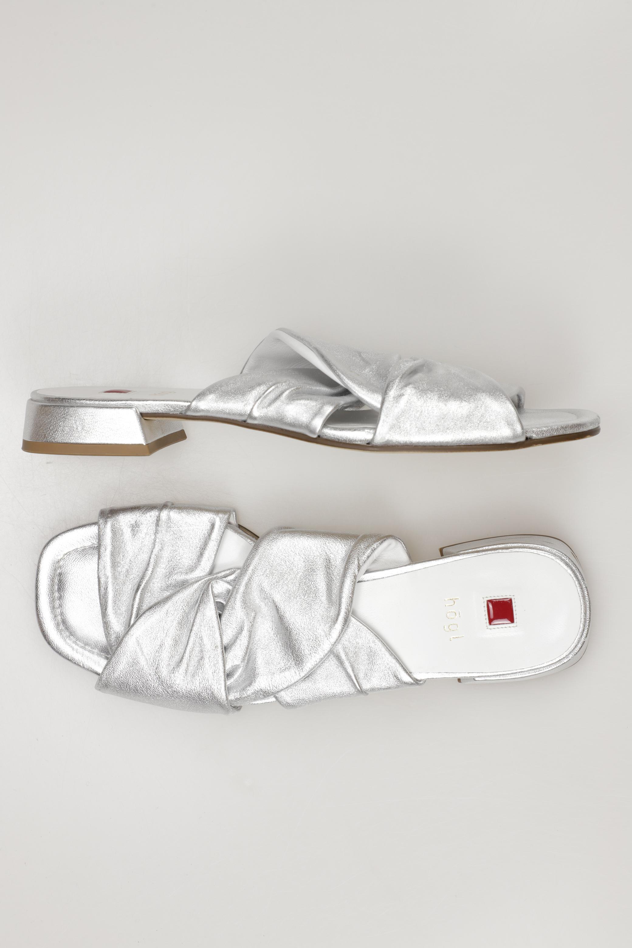 

högl Damen Sandale, silber, Gr. 5.5