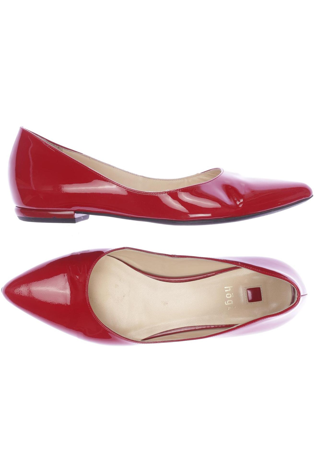 

högl Damen Ballerinas, rot, Gr. 4