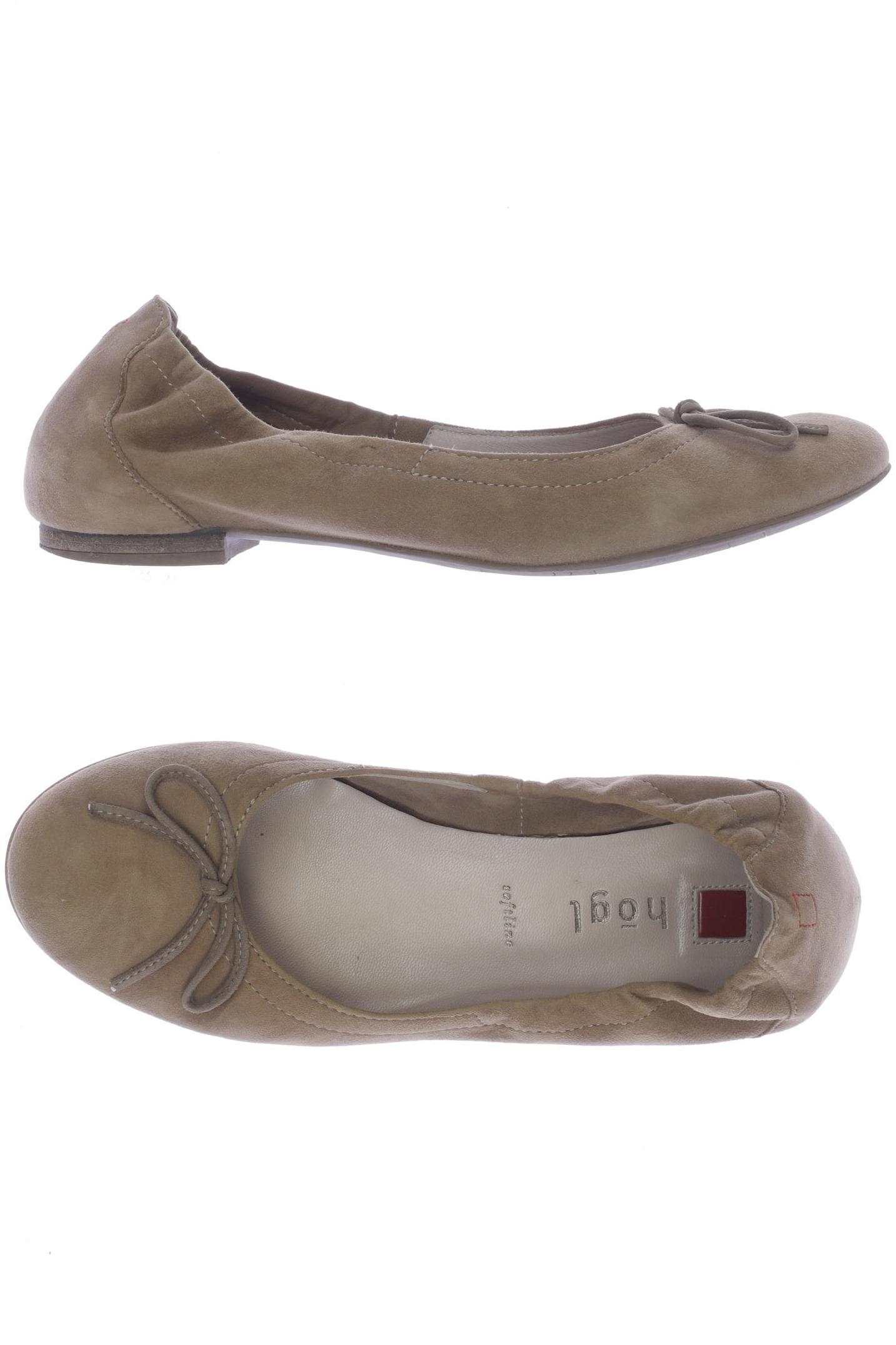 

högl Damen Ballerinas, beige, Gr. 4.5