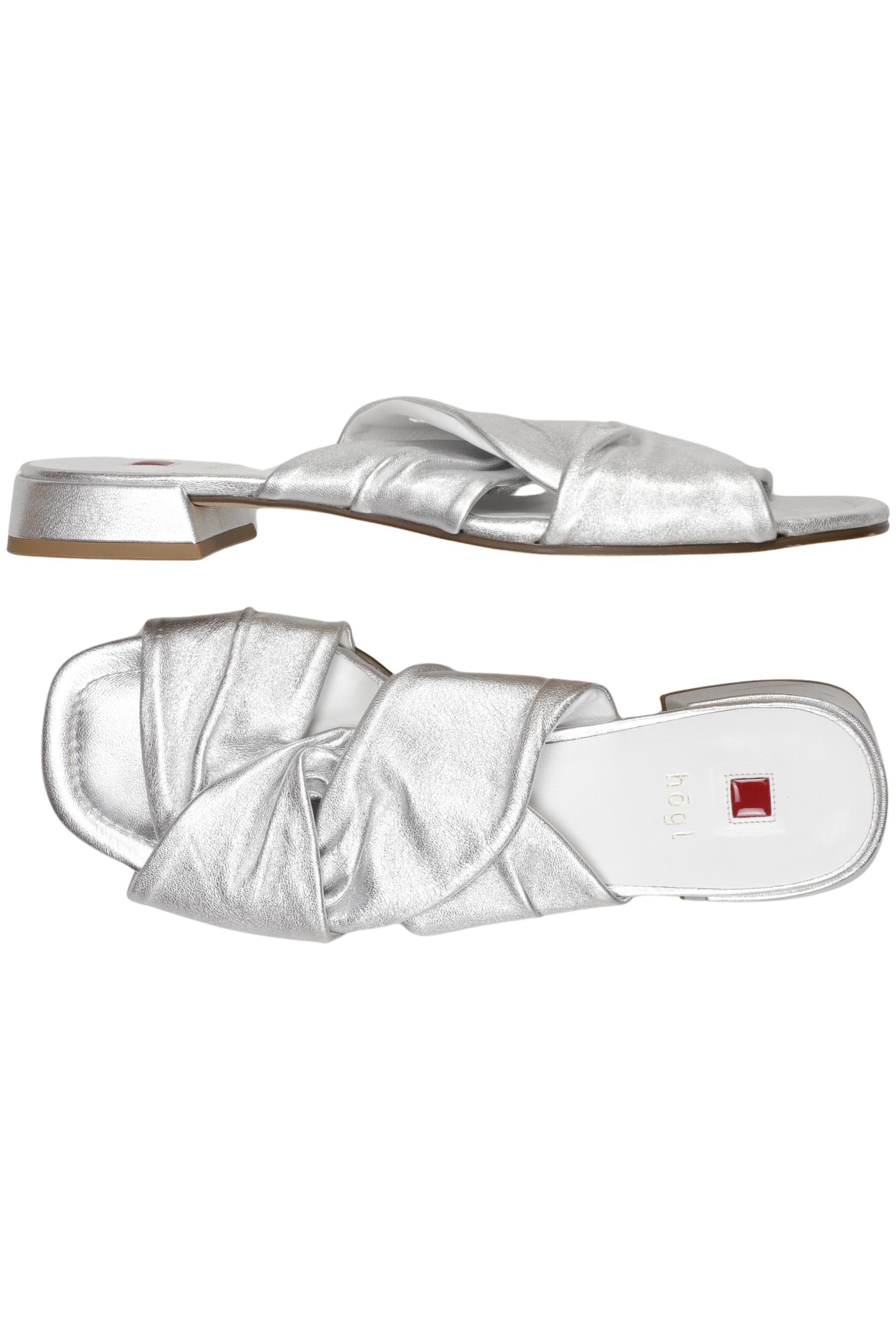 

högl Damen Sandale, silber, Gr. 5.5