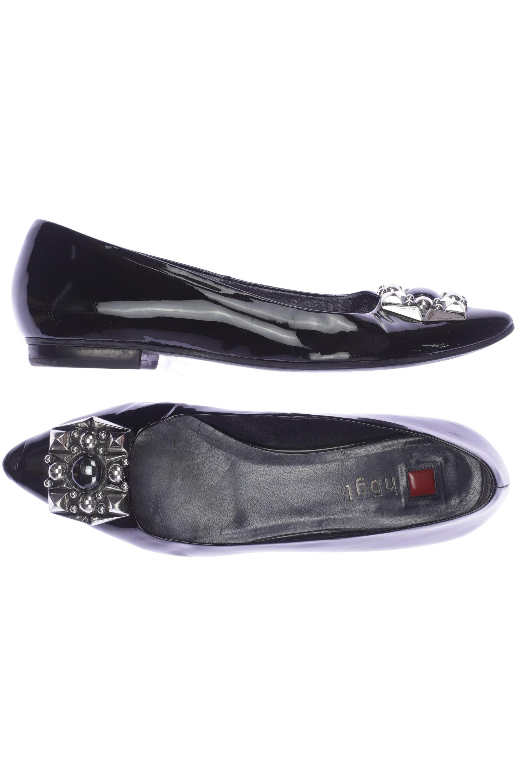 

högl Damen Ballerinas, schwarz, Gr. 5.5