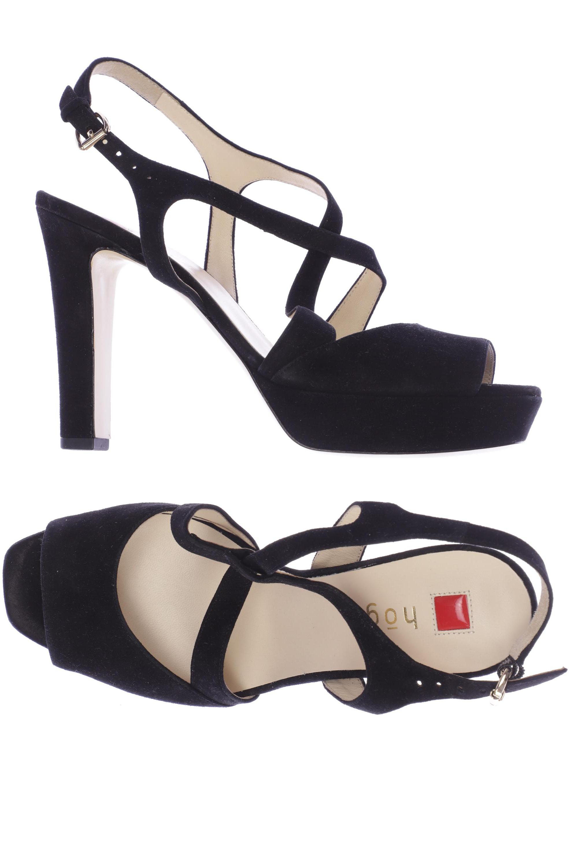 

högl Damen Sandale, schwarz, Gr. 5