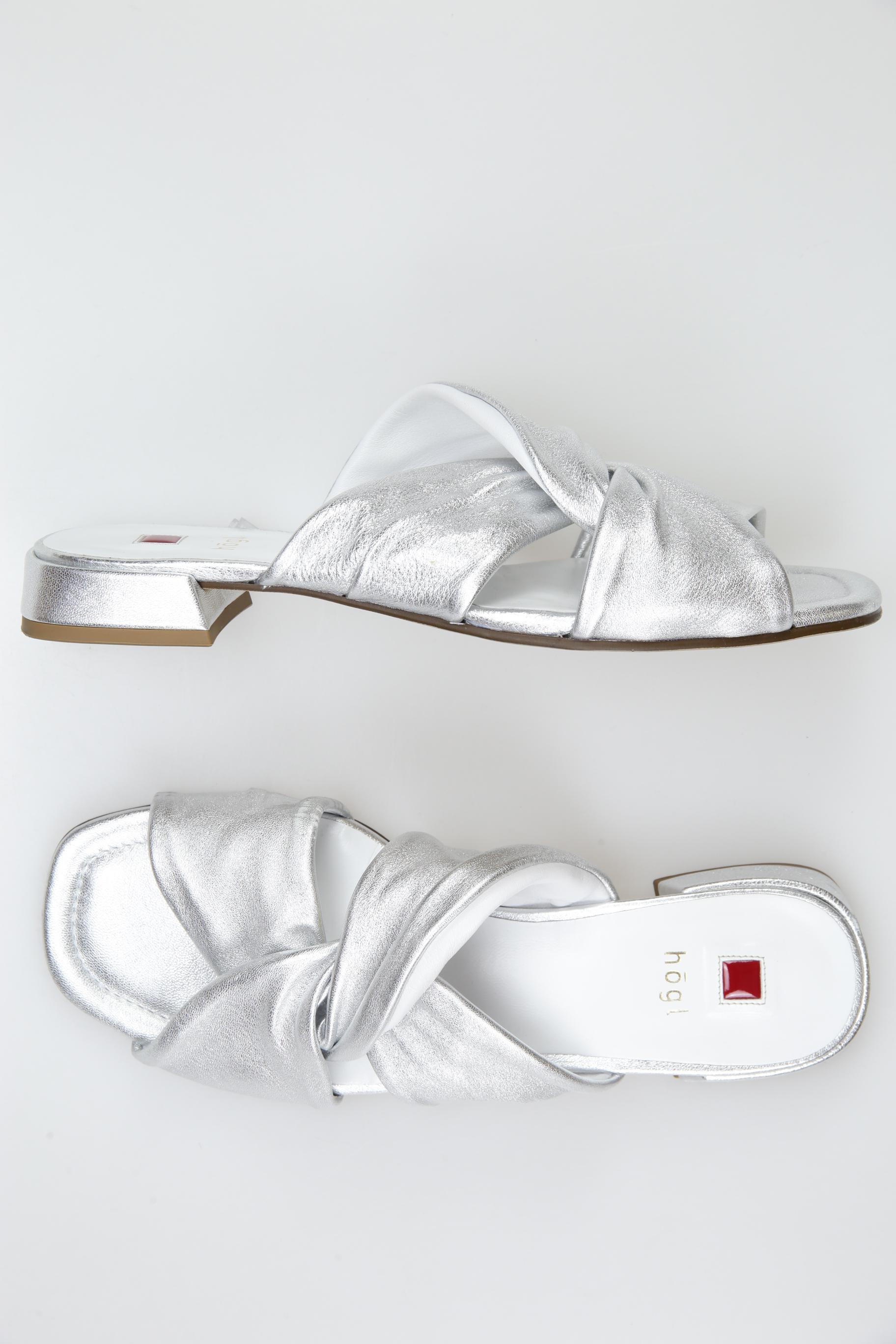 

högl Damen Sandale, silber, Gr. 5