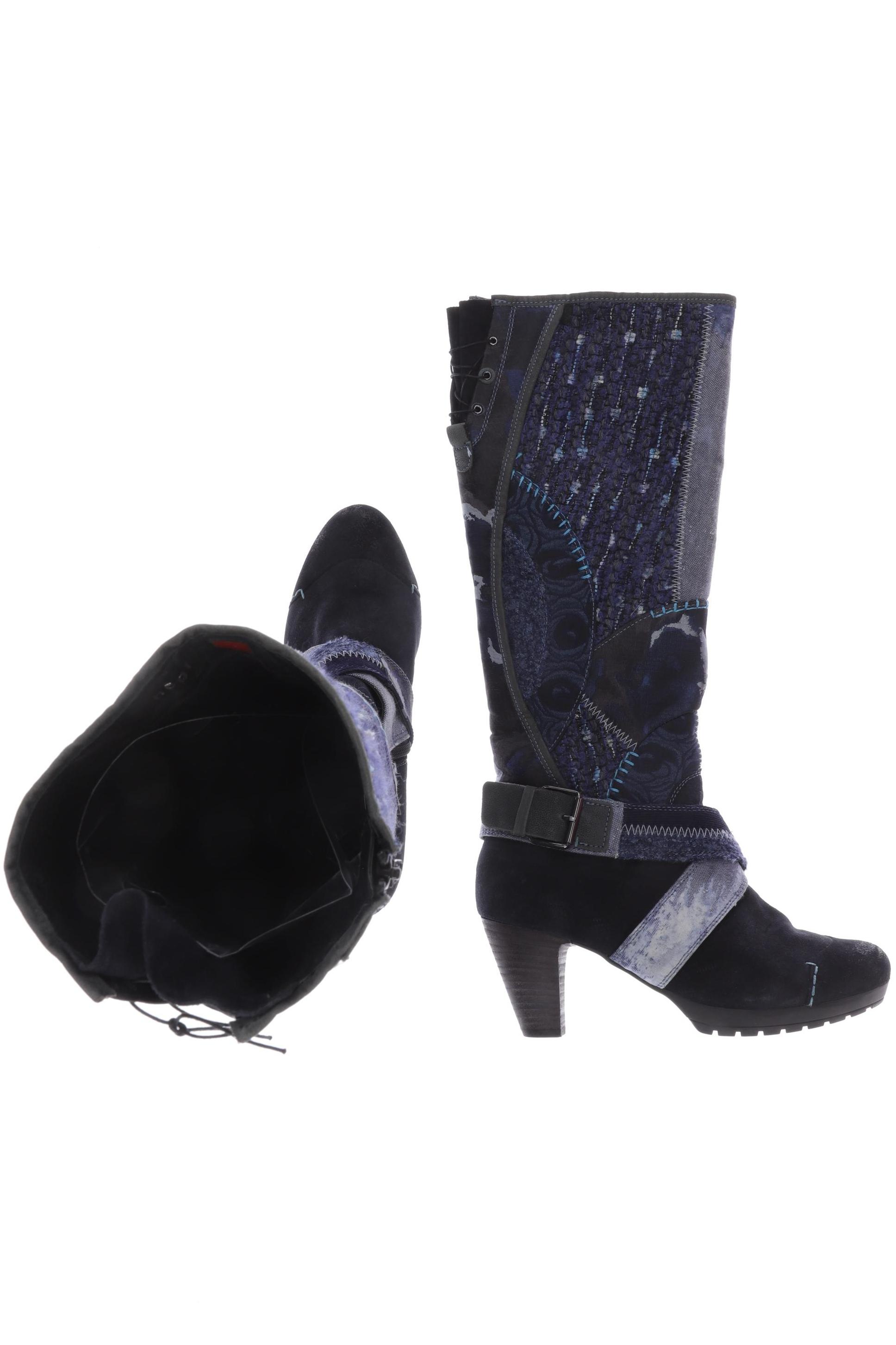 

högl Damen Stiefel, marineblau, Gr. 5.5