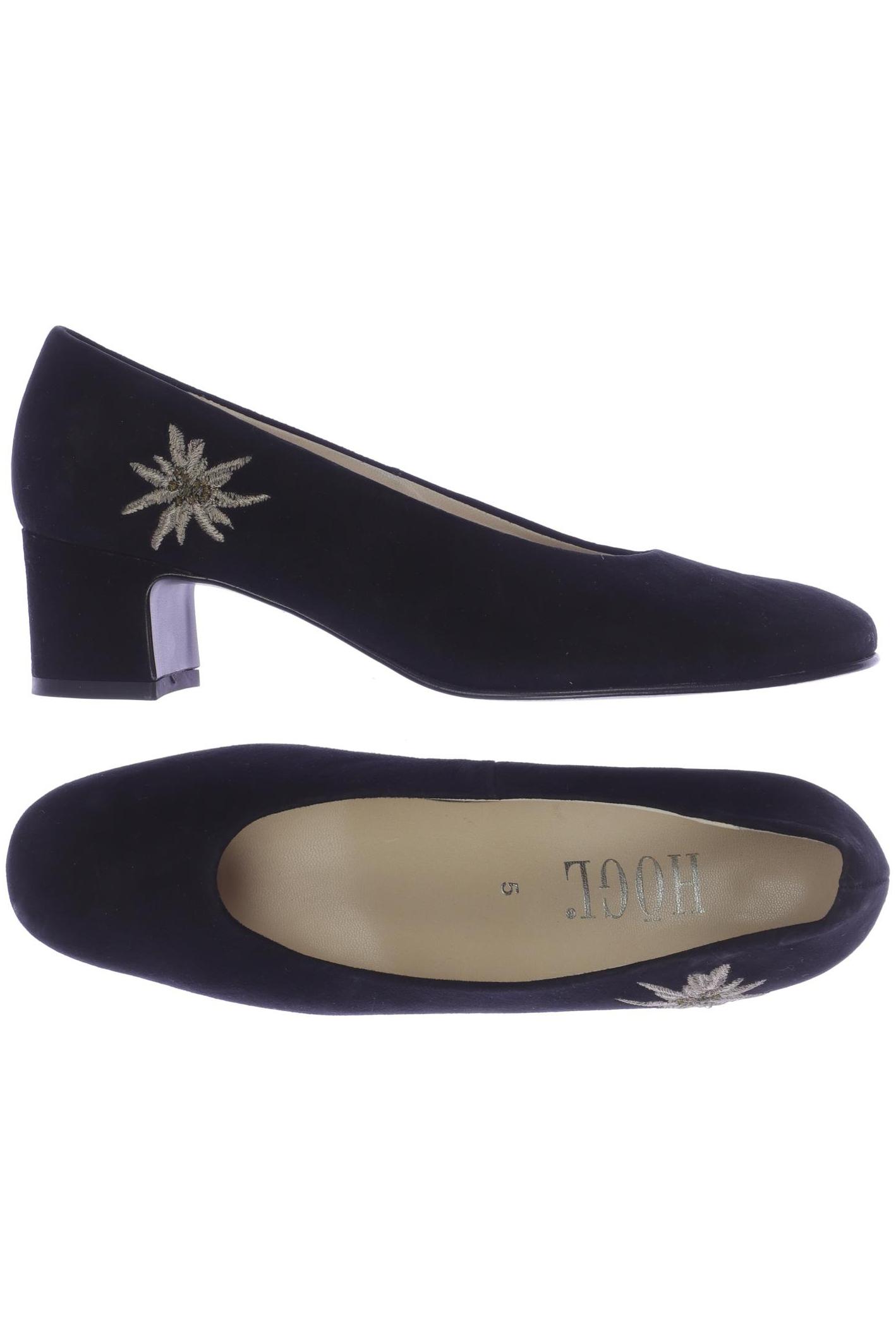 

högl Damen Pumps, schwarz, Gr. 5