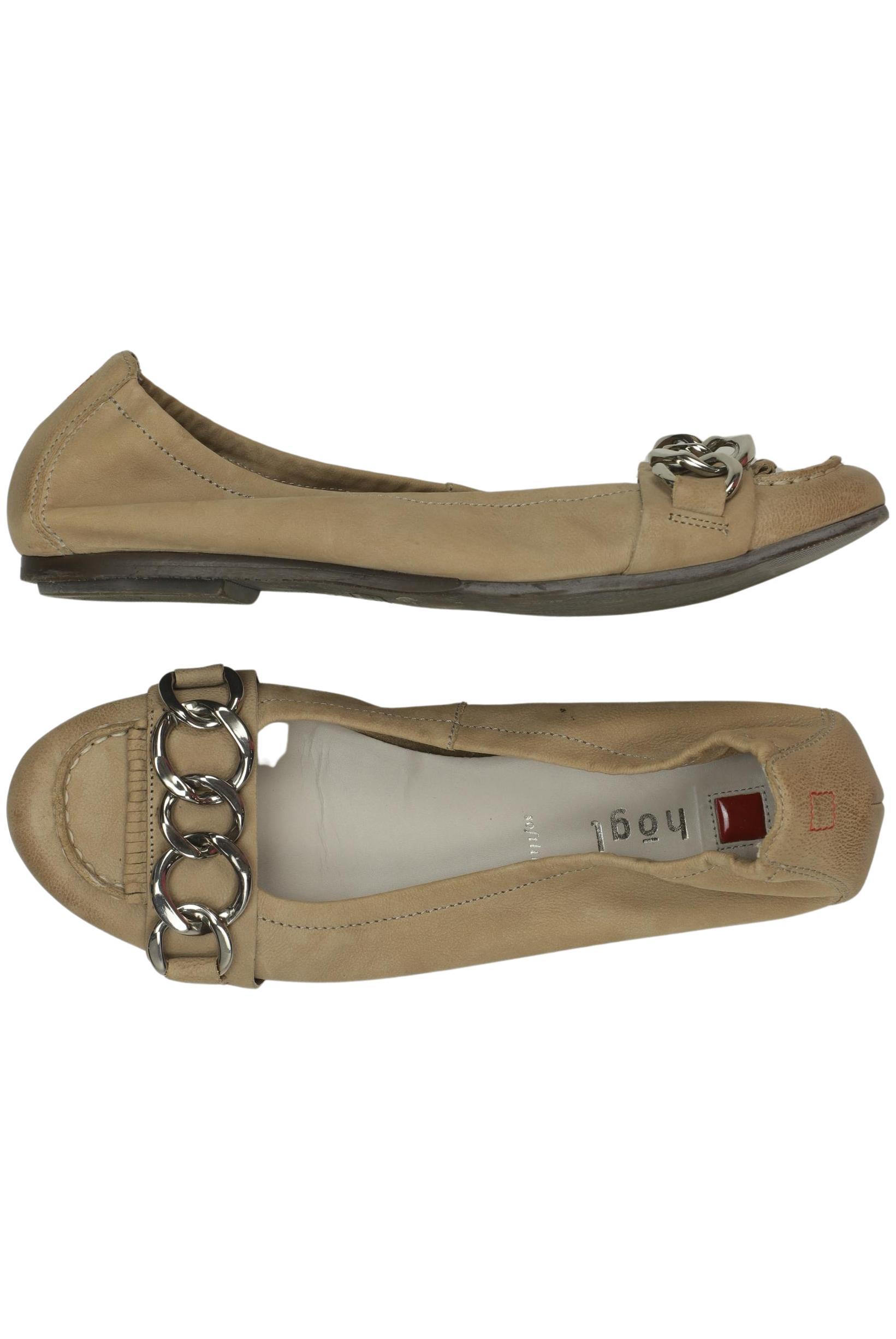

högl Damen Ballerinas, beige, Gr. 6