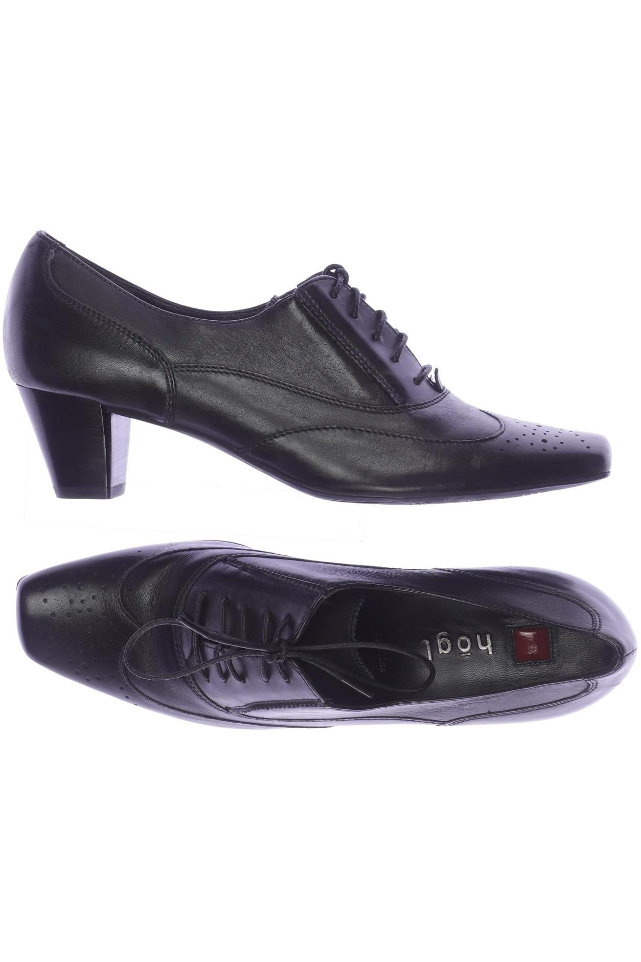 

högl Damen Halbschuh, schwarz, Gr. 4.5