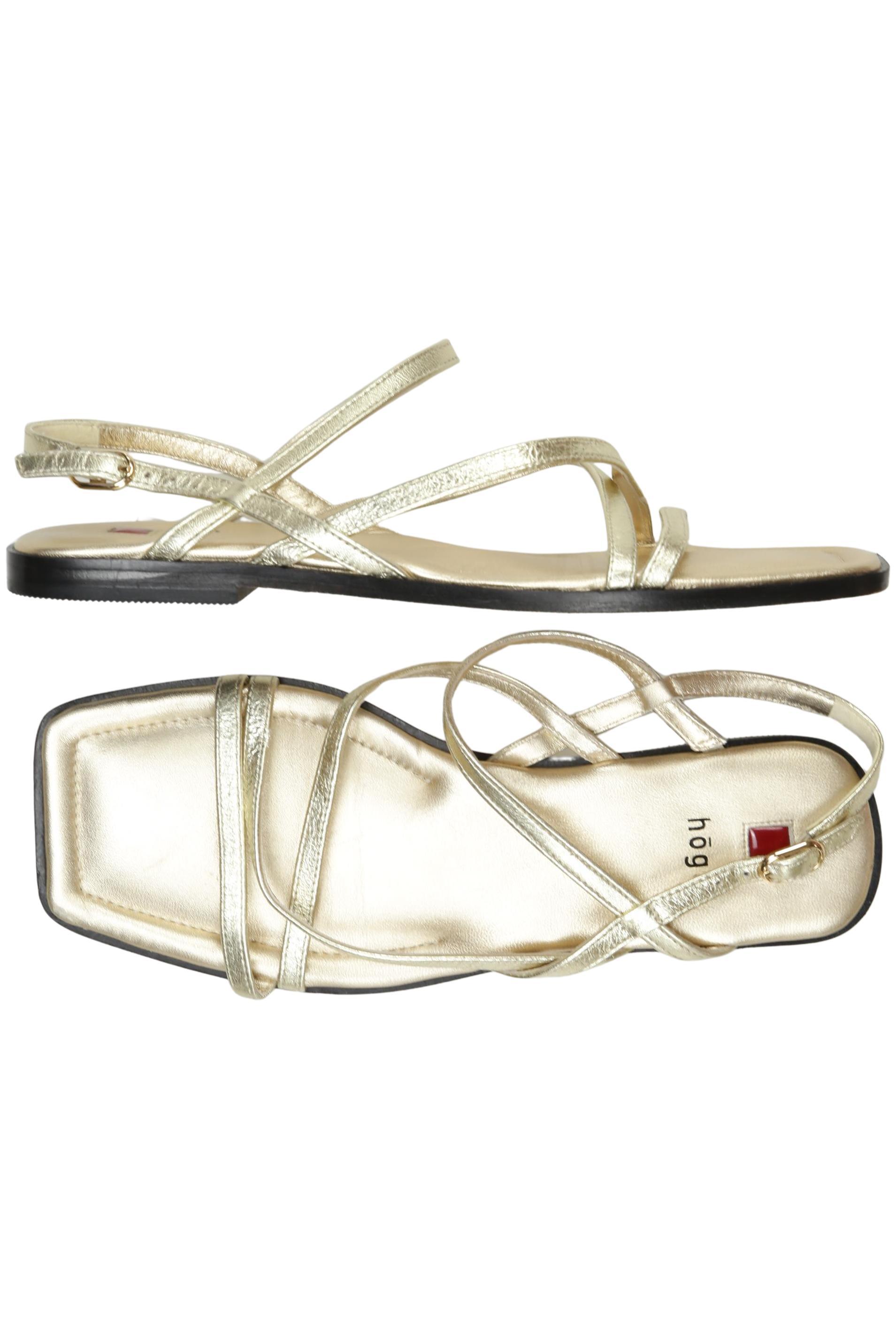 

högl Damen Sandale, gold, Gr. 5