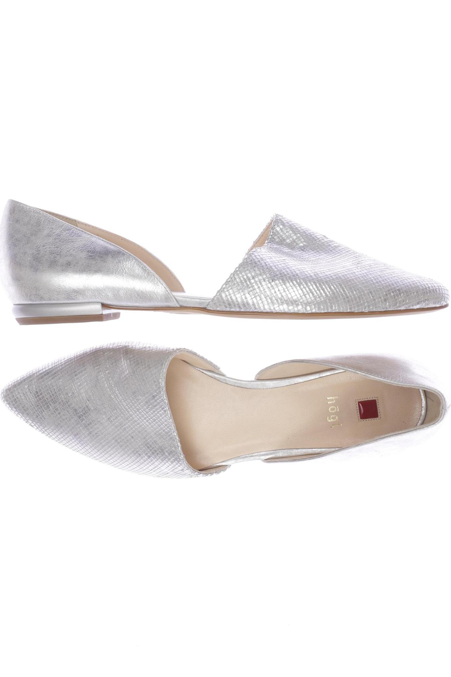 

högl Damen Halbschuh, silber, Gr. 6.5