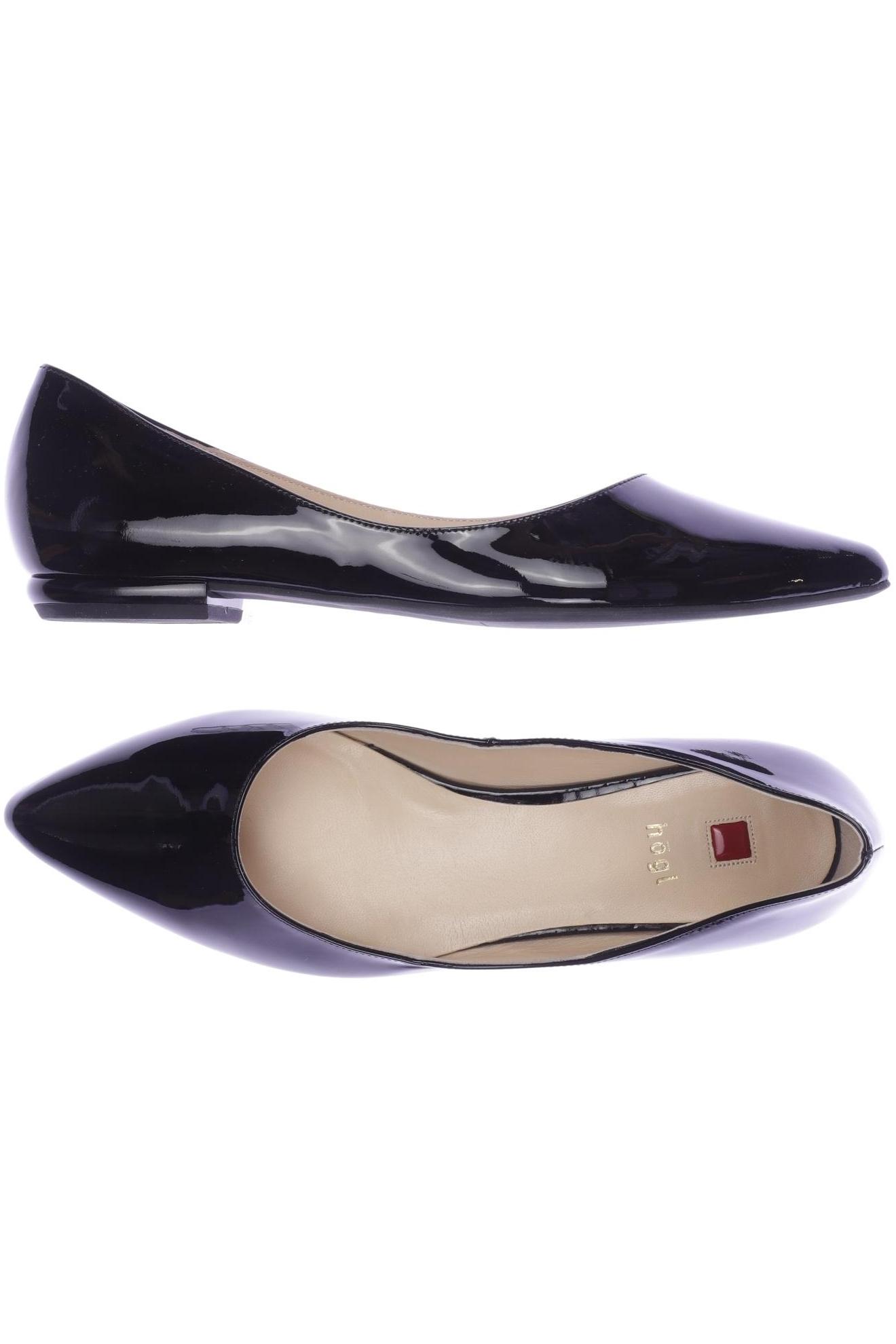 

högl Damen Ballerinas, schwarz, Gr. 6.5