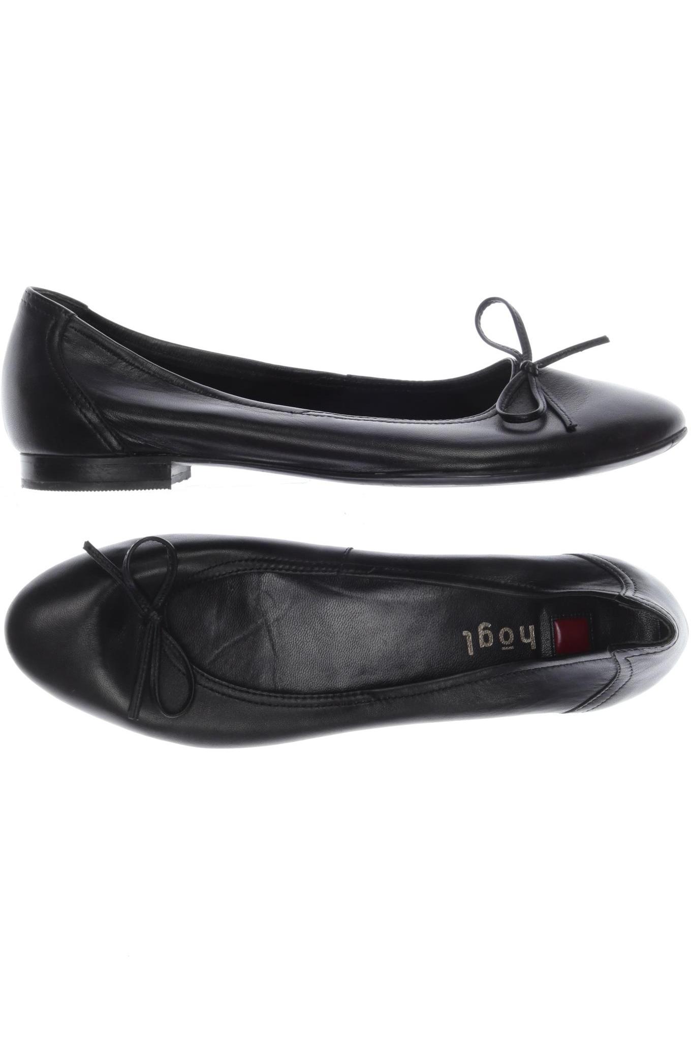 

högl Damen Ballerinas, schwarz, Gr. 6.5