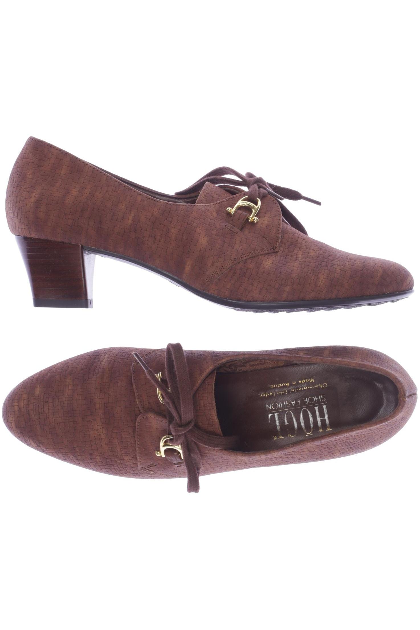 

högl Damen Halbschuh, braun, Gr. 4.5