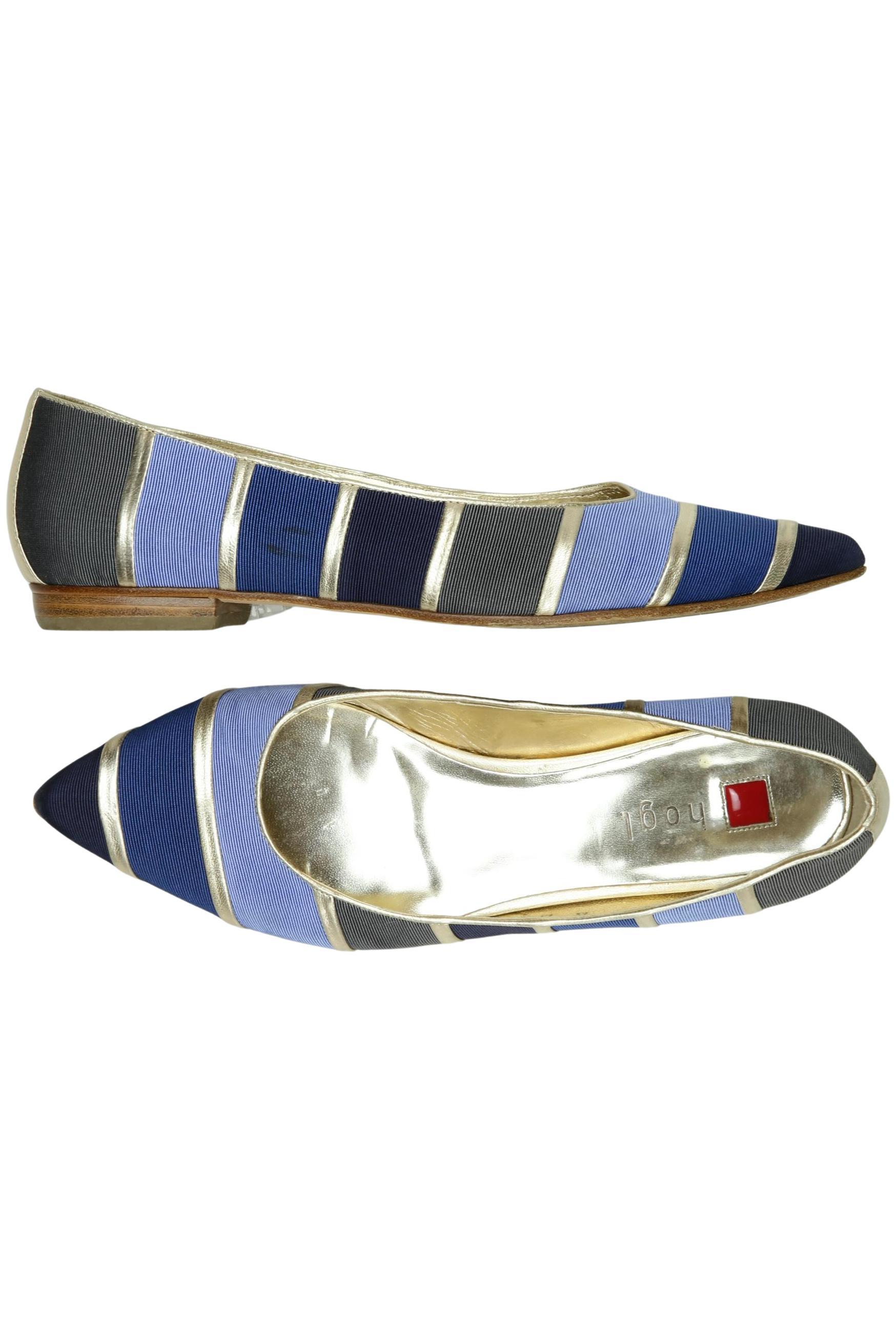 

högl Damen Ballerinas, blau, Gr. 6.5