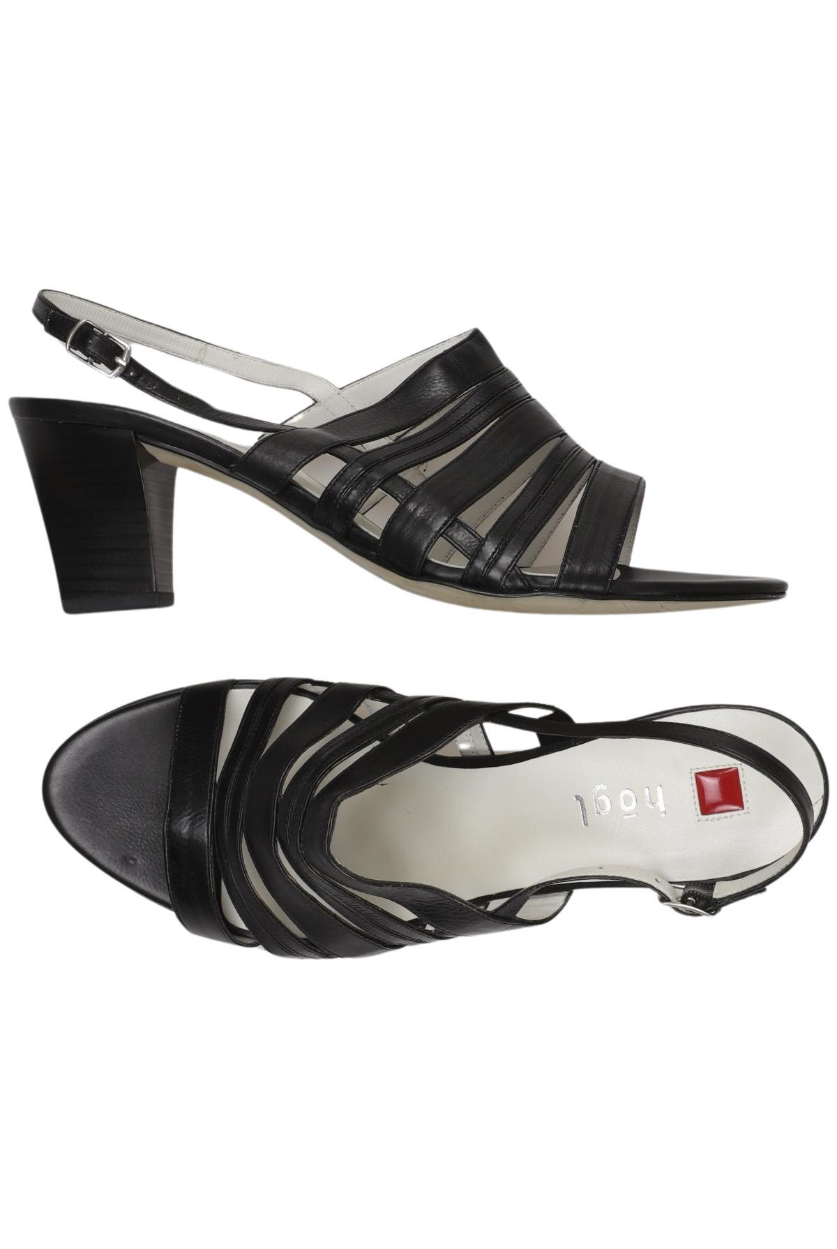 

högl Damen Sandale, schwarz, Gr. 7.5
