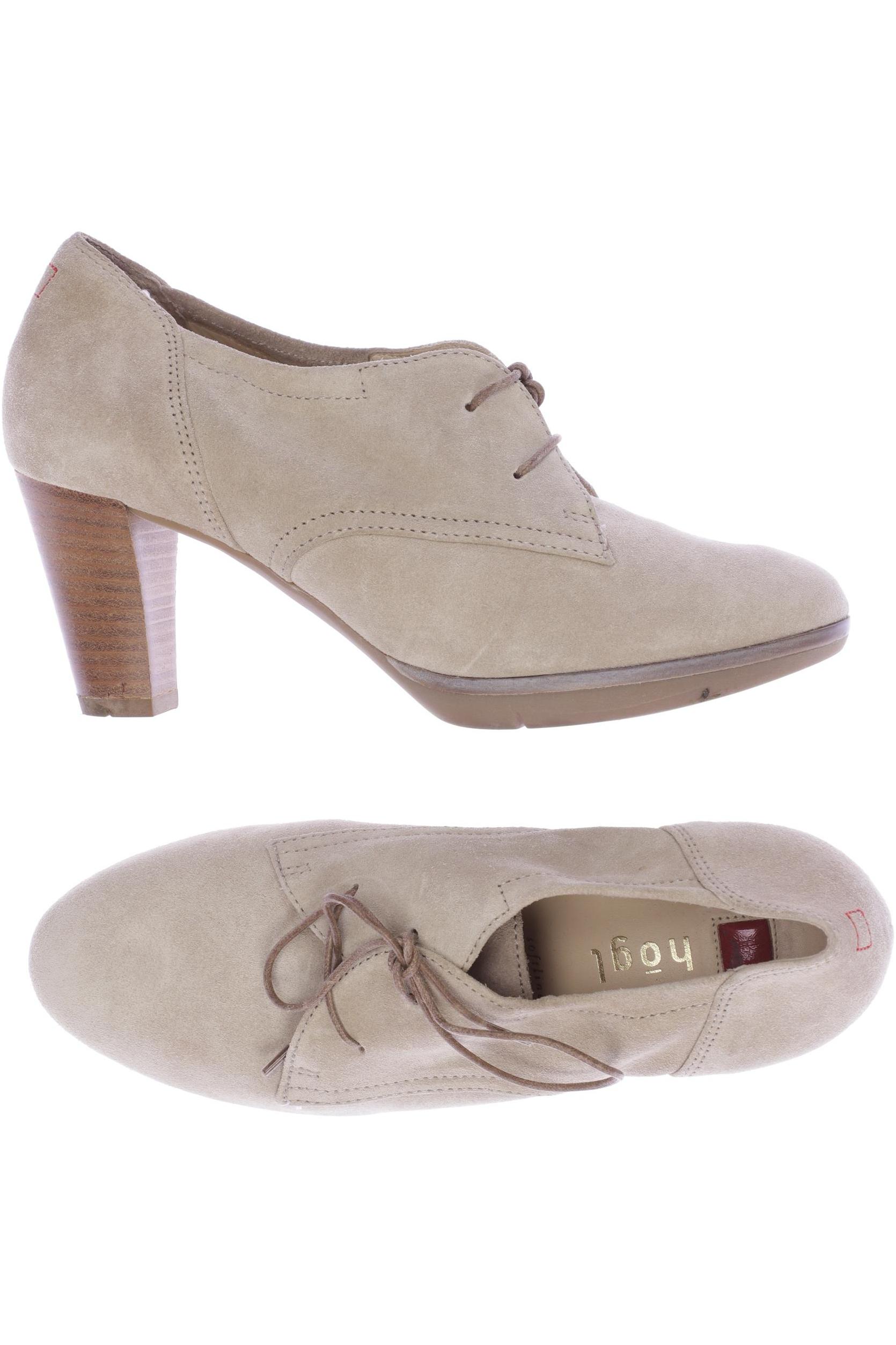 

högl Damen Halbschuh, beige, Gr. 4