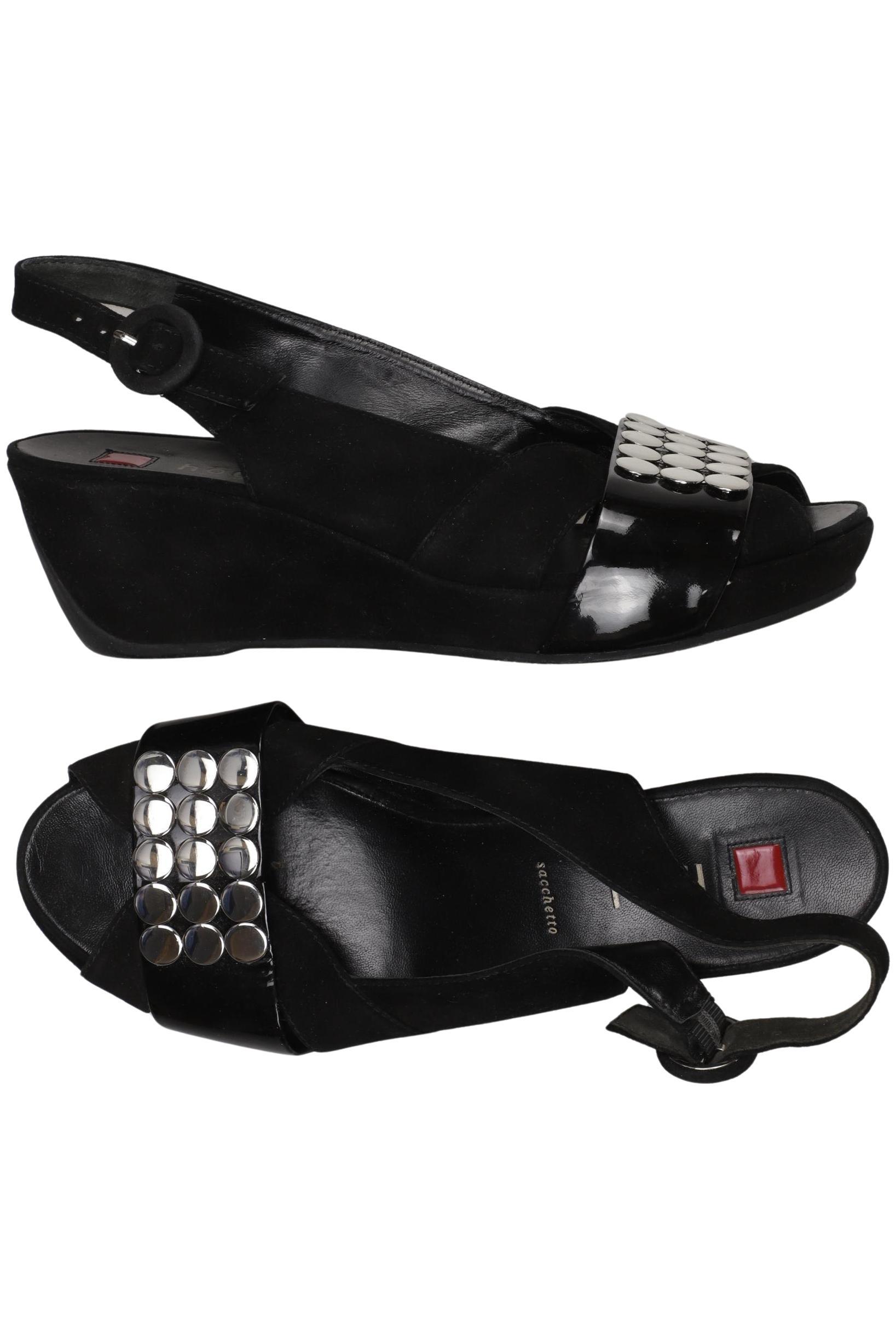 

högl Damen Sandale, schwarz, Gr. 7