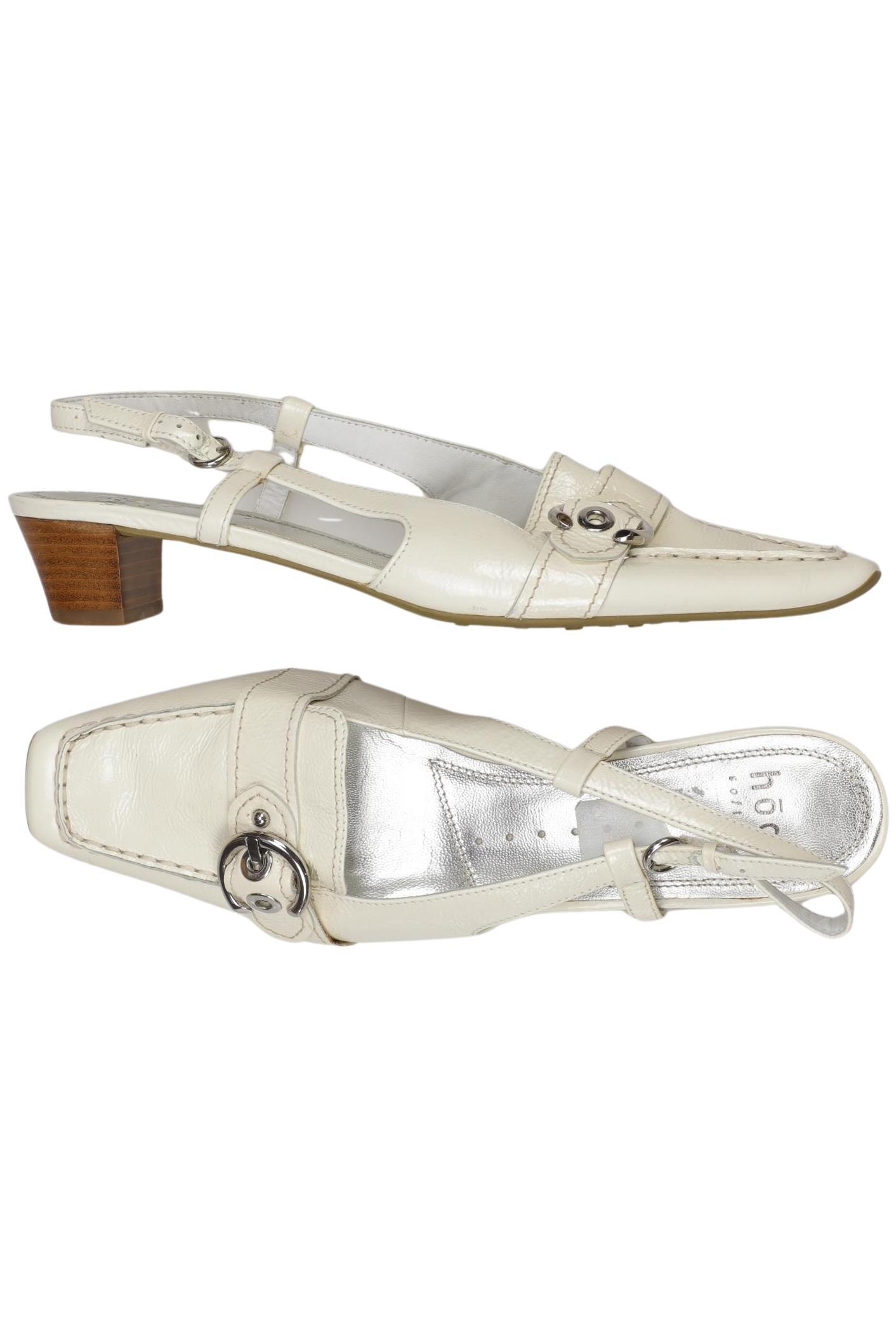 

högl Damen Sandale, cremeweiß, Gr. 8