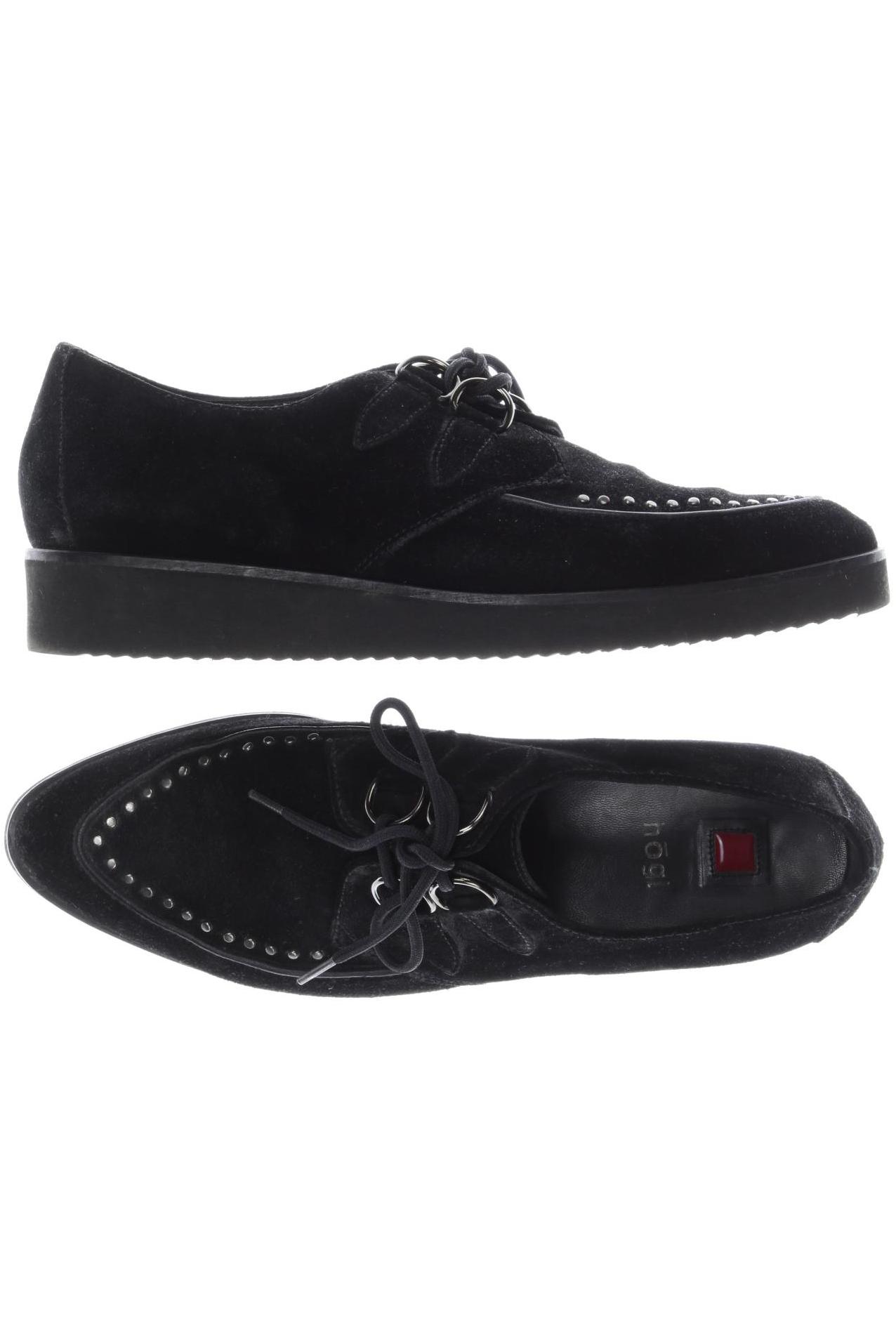 

högl Damen Halbschuh, schwarz, Gr. 4