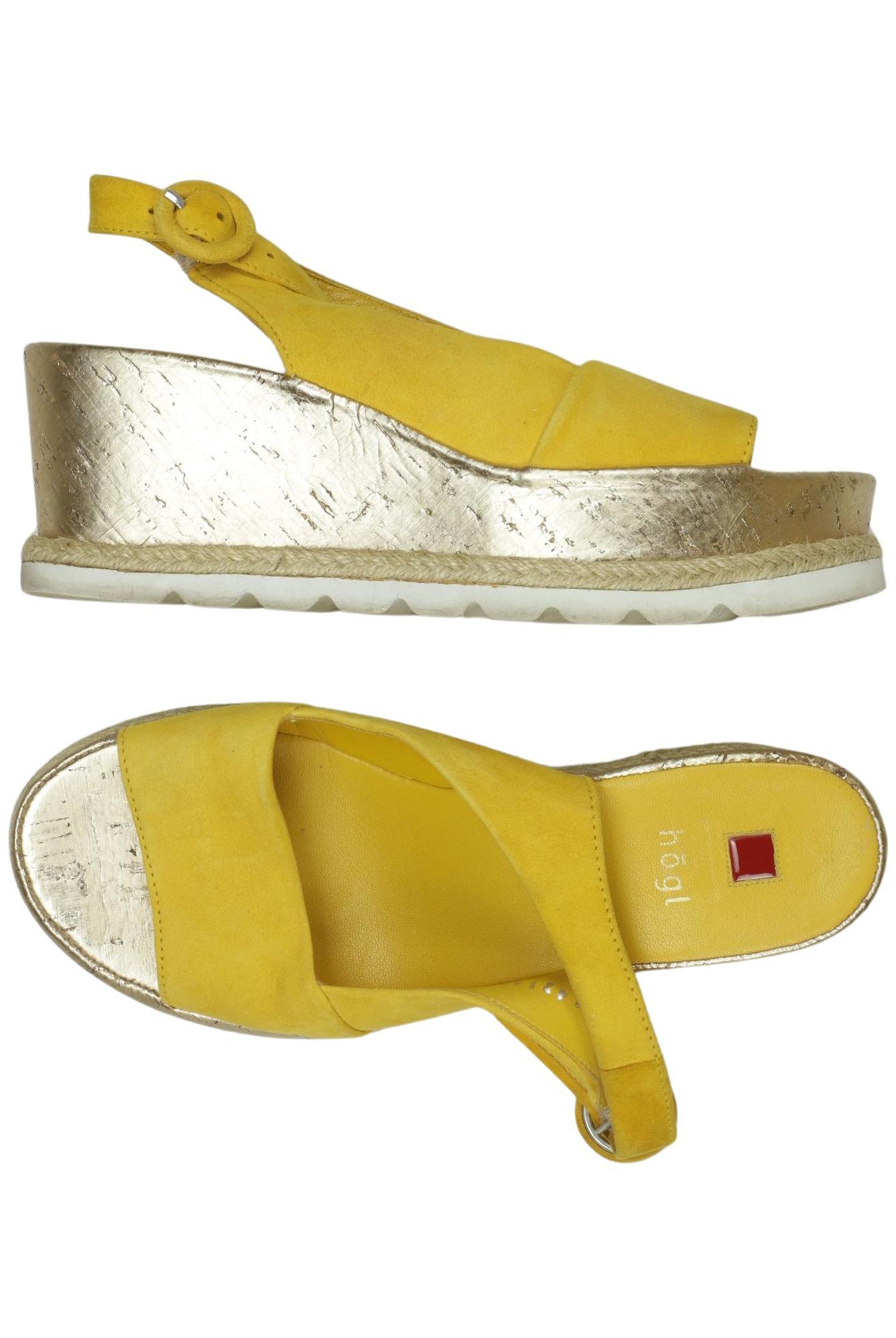 

högl Damen Sandale, gelb, Gr. 4