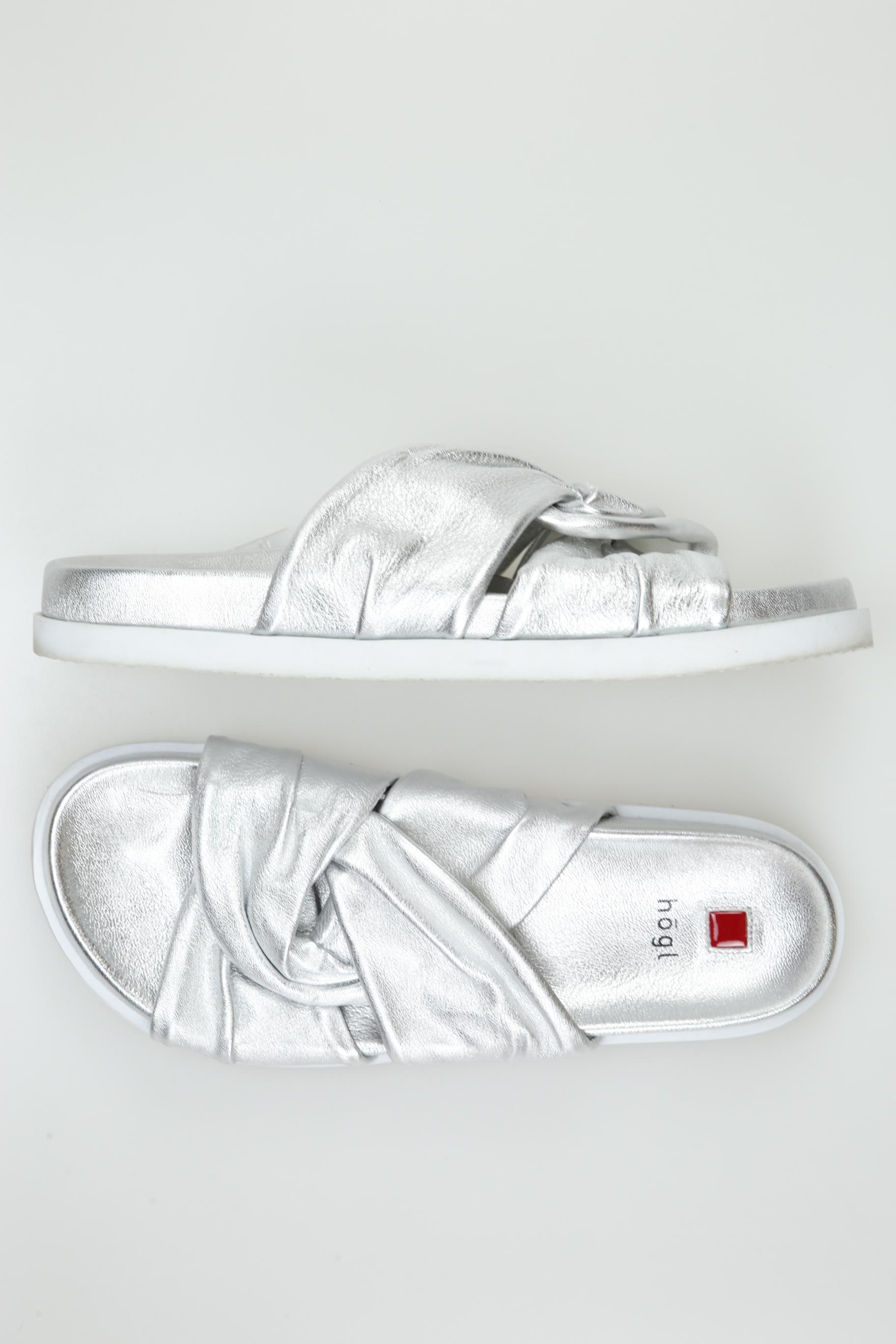 

högl Damen Sandale, silber, Gr. 40