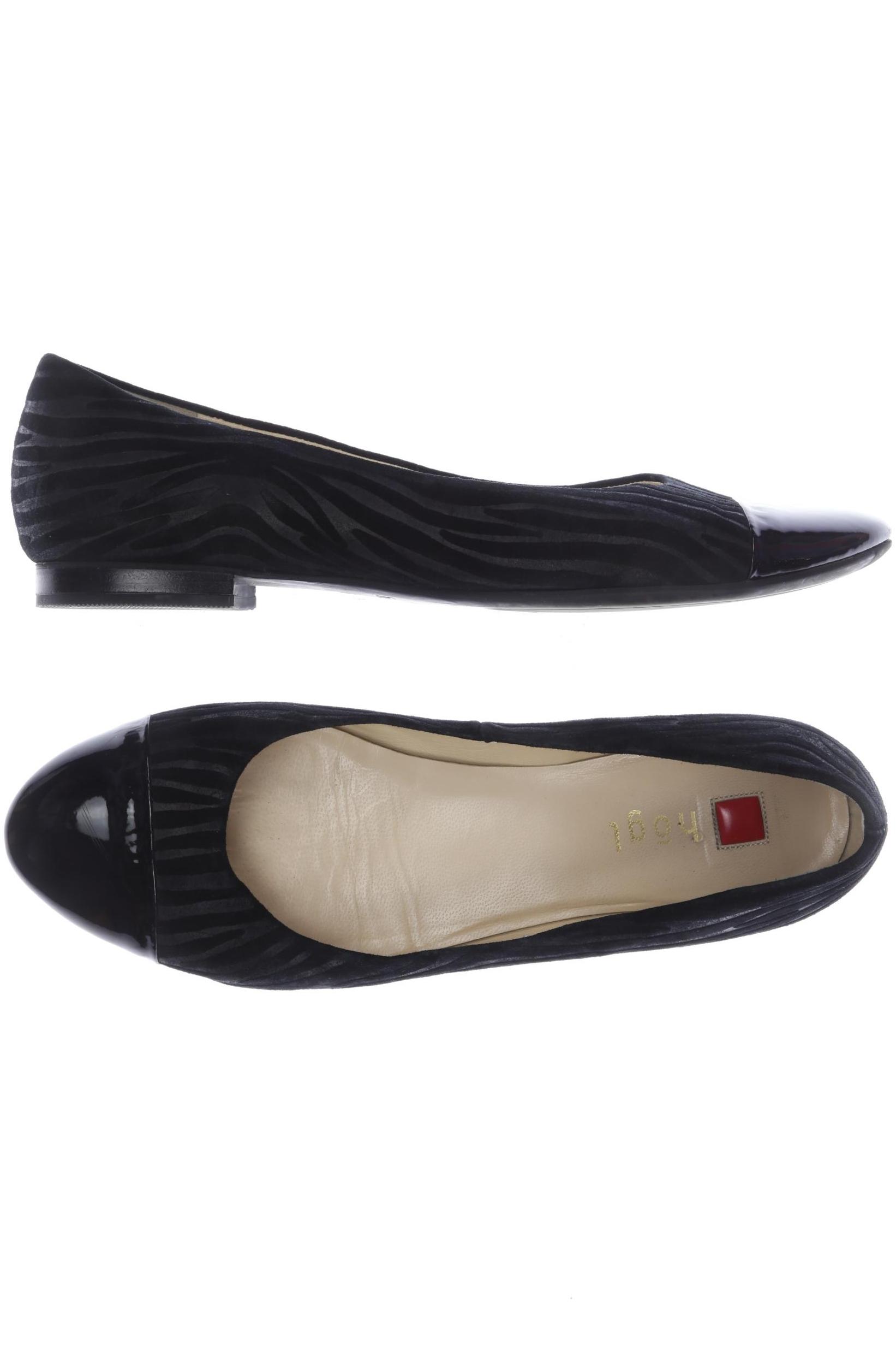 

högl Damen Ballerinas, schwarz, Gr. 6.5
