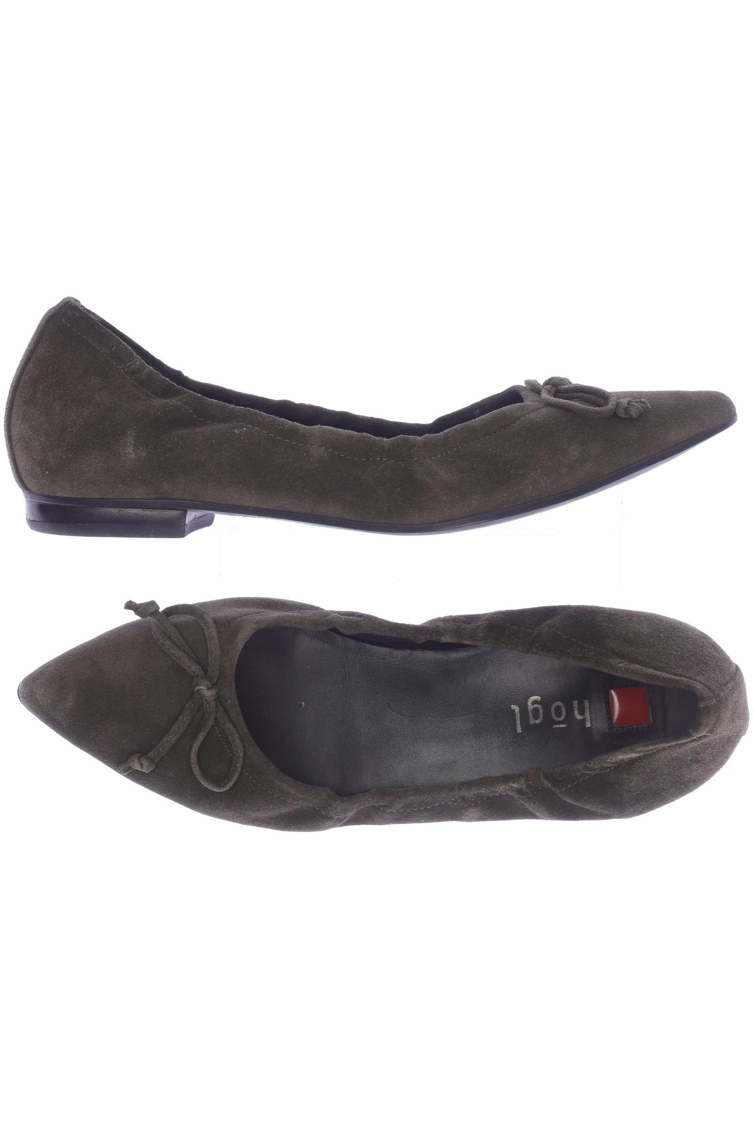 

högl Damen Ballerinas, grün, Gr. 4.5