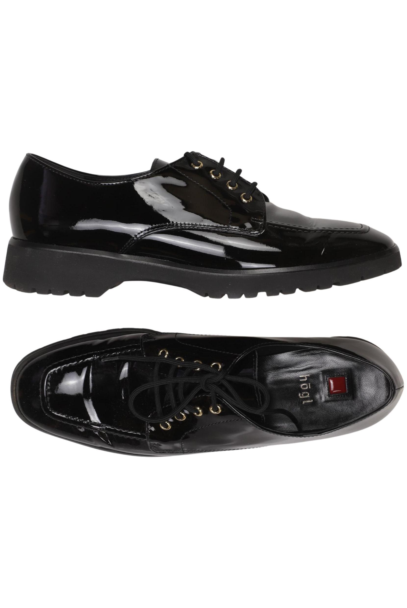 

högl Damen Halbschuh, schwarz, Gr. 5