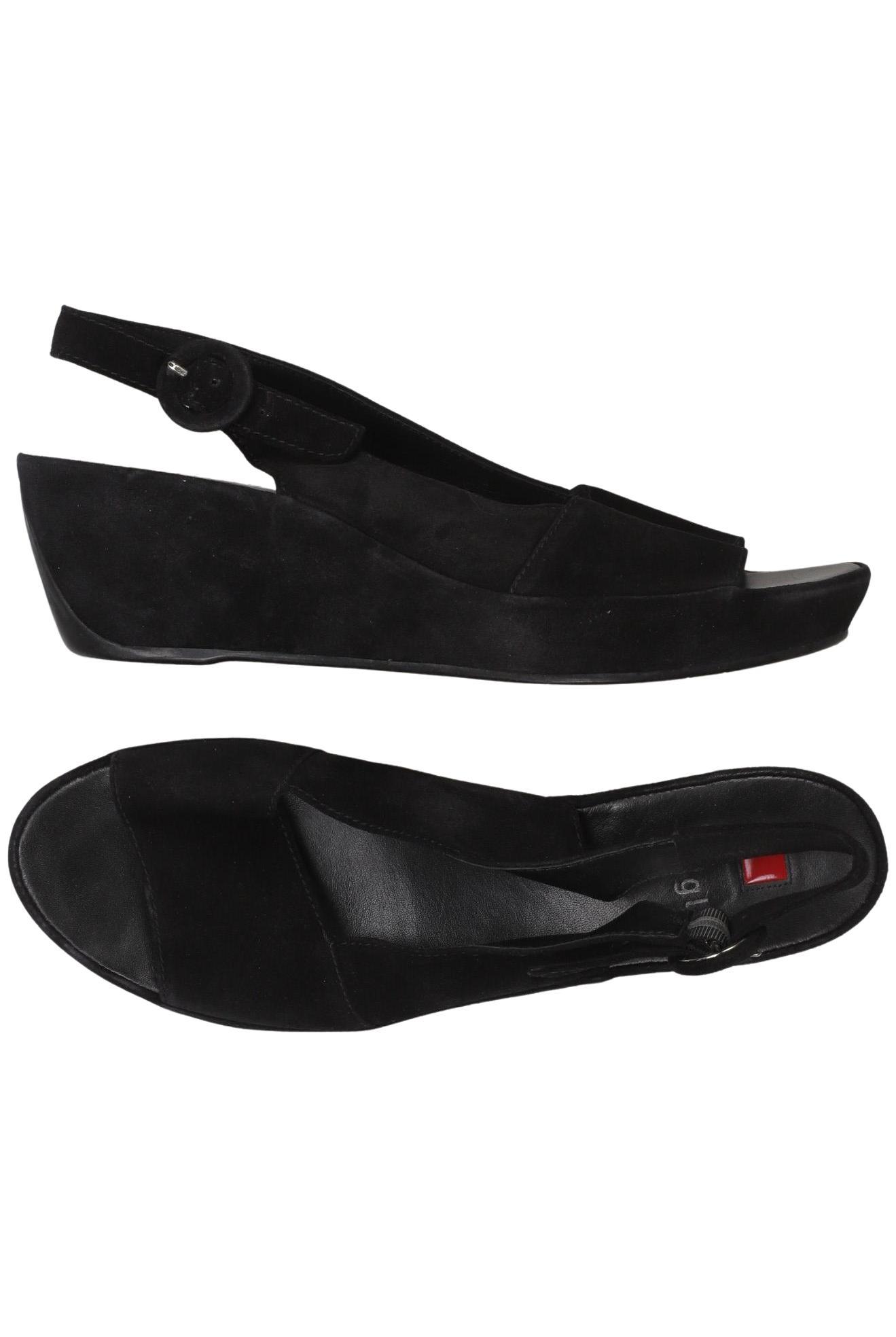 

högl Damen Sandale, schwarz, Gr. 6.5