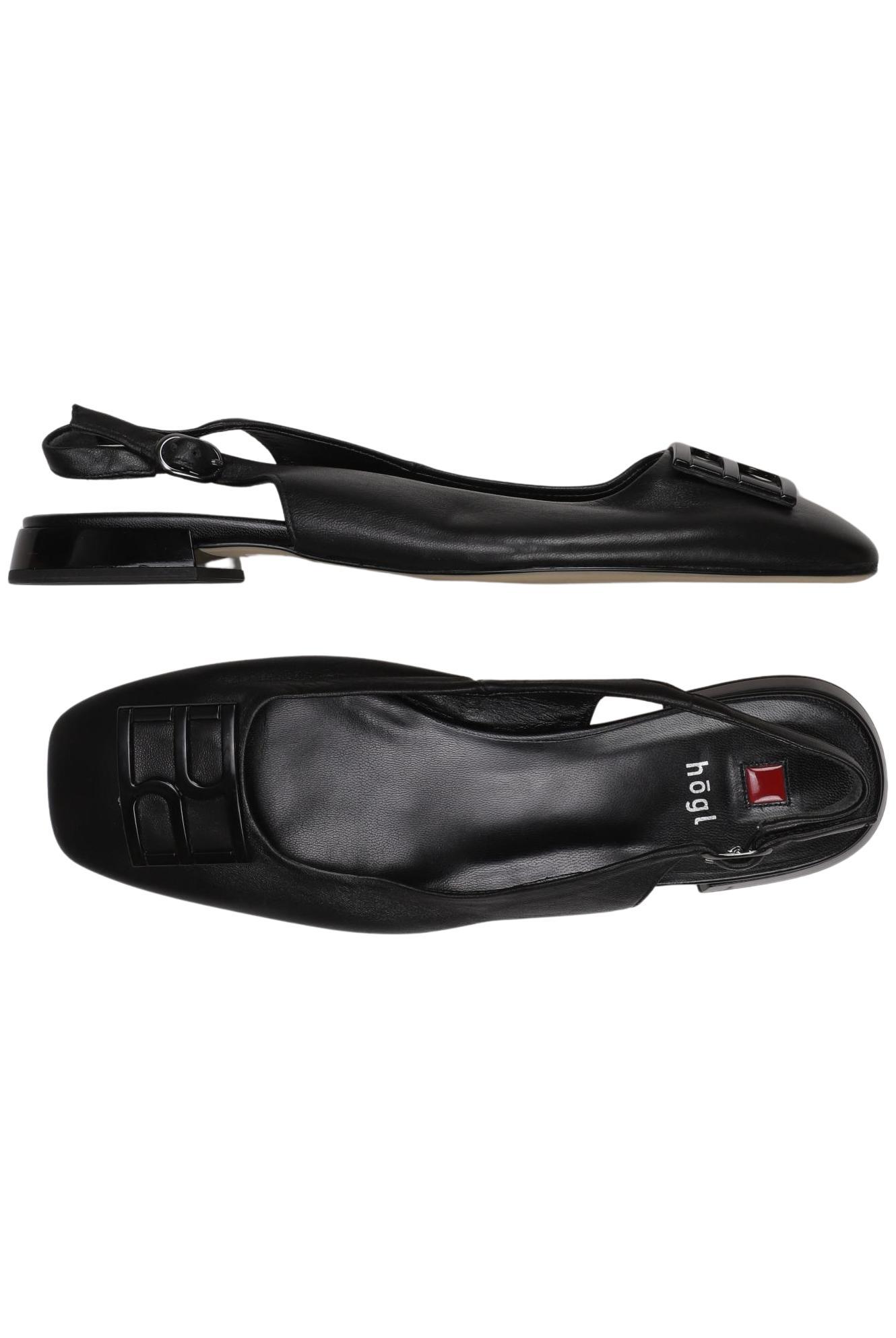 

högl Damen Ballerinas, schwarz, Gr. 5.5