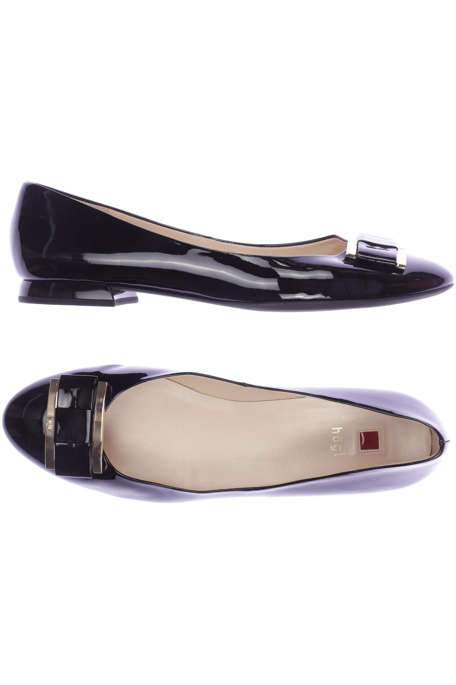 

högl Damen Ballerinas, schwarz, Gr. 8.5