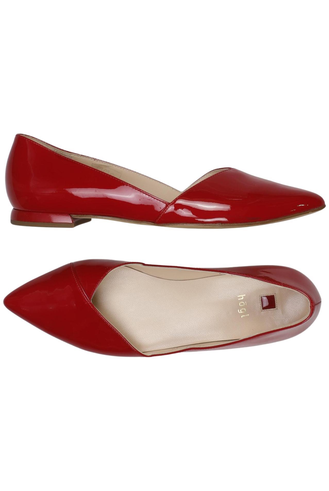 

högl Damen Ballerinas, rot, Gr. 4.5