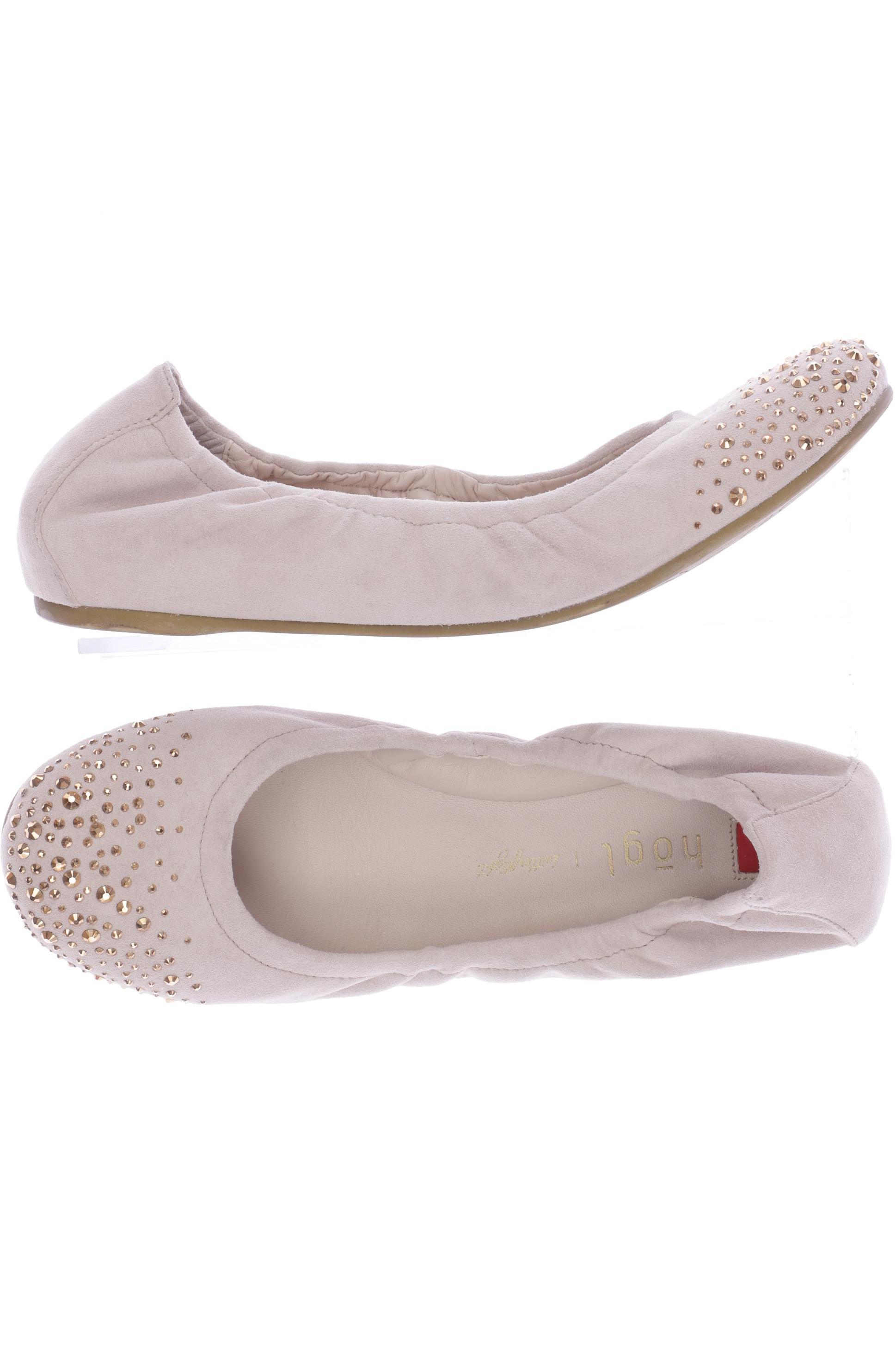 

högl Damen Ballerinas, beige, Gr. 4.5