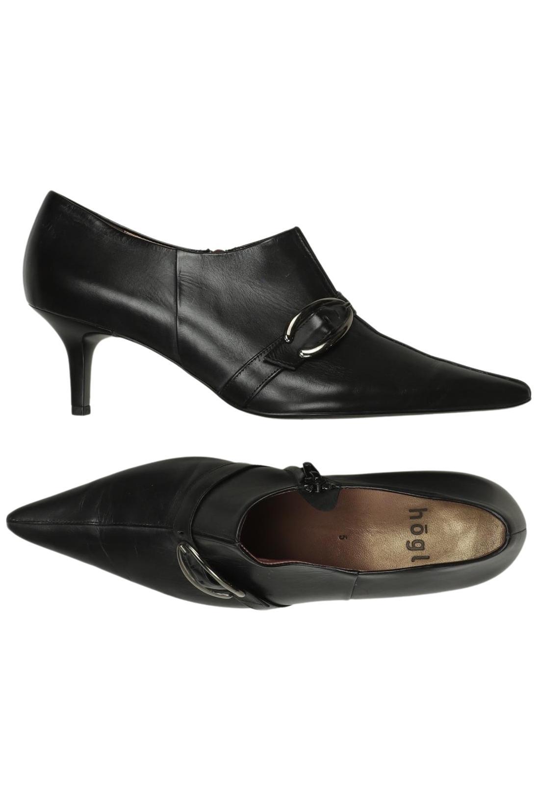 

högl Damen Halbschuh, schwarz, Gr. 5