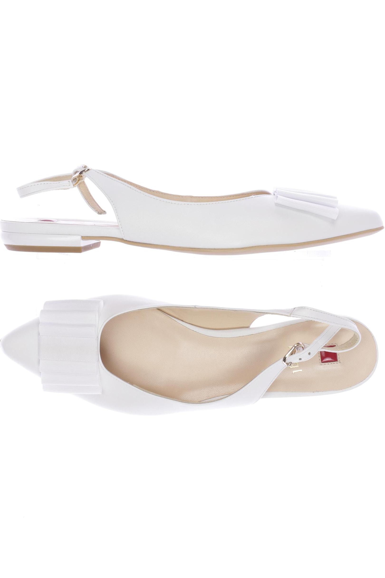 

högl Damen Ballerinas, weiß, Gr. 5.5