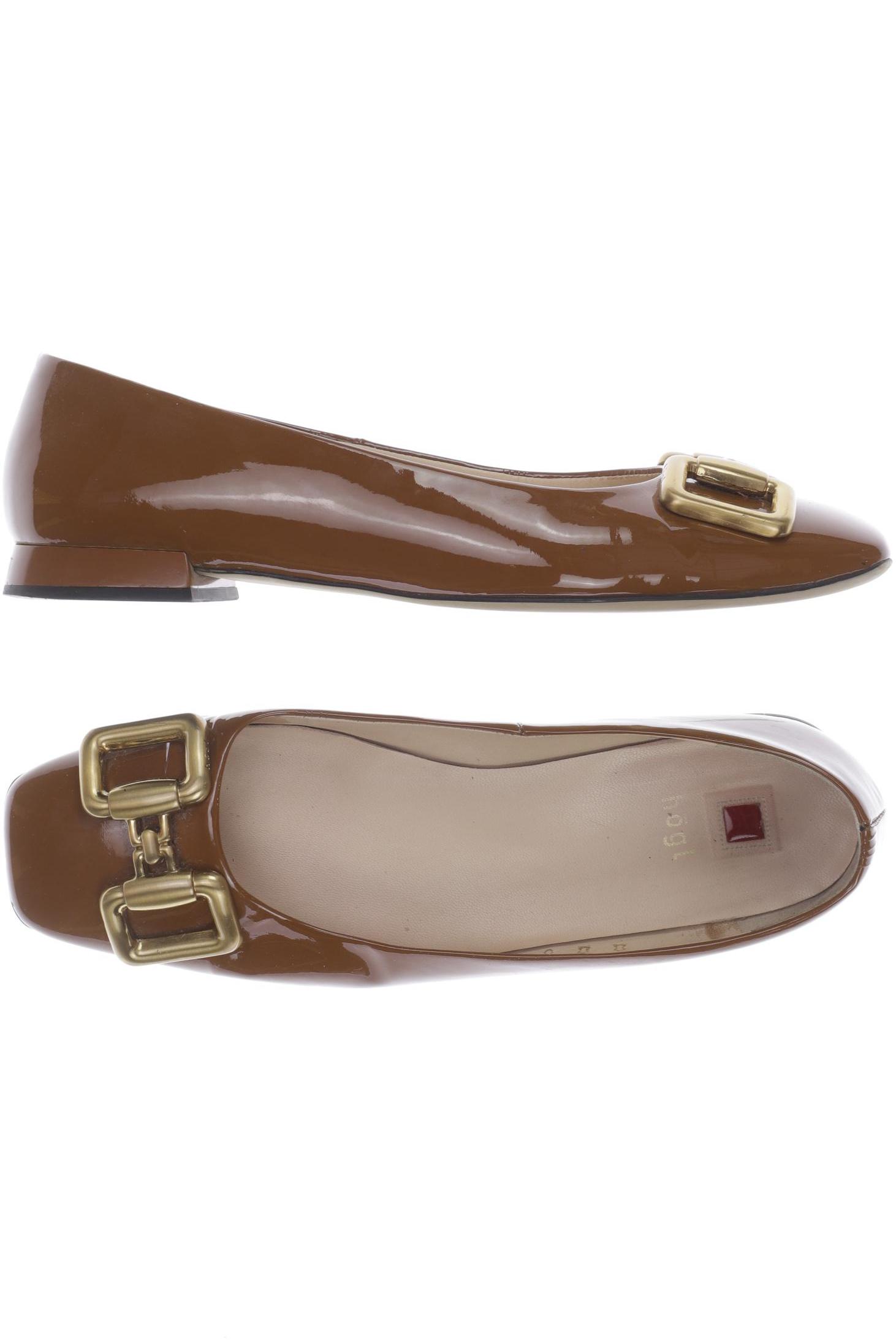 

högl Damen Ballerinas, braun, Gr. 5