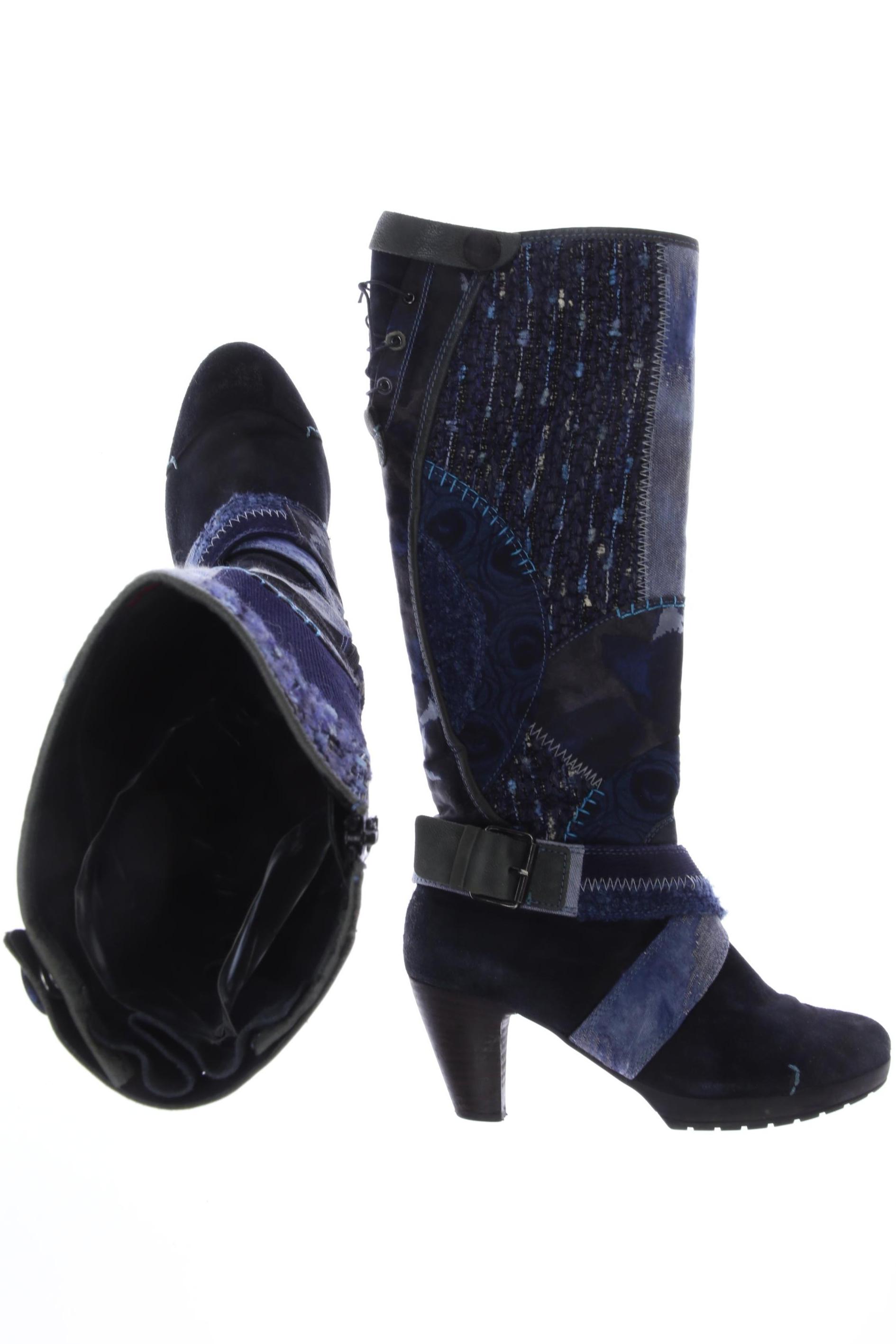 

högl Damen Stiefel, marineblau, Gr. 4.5