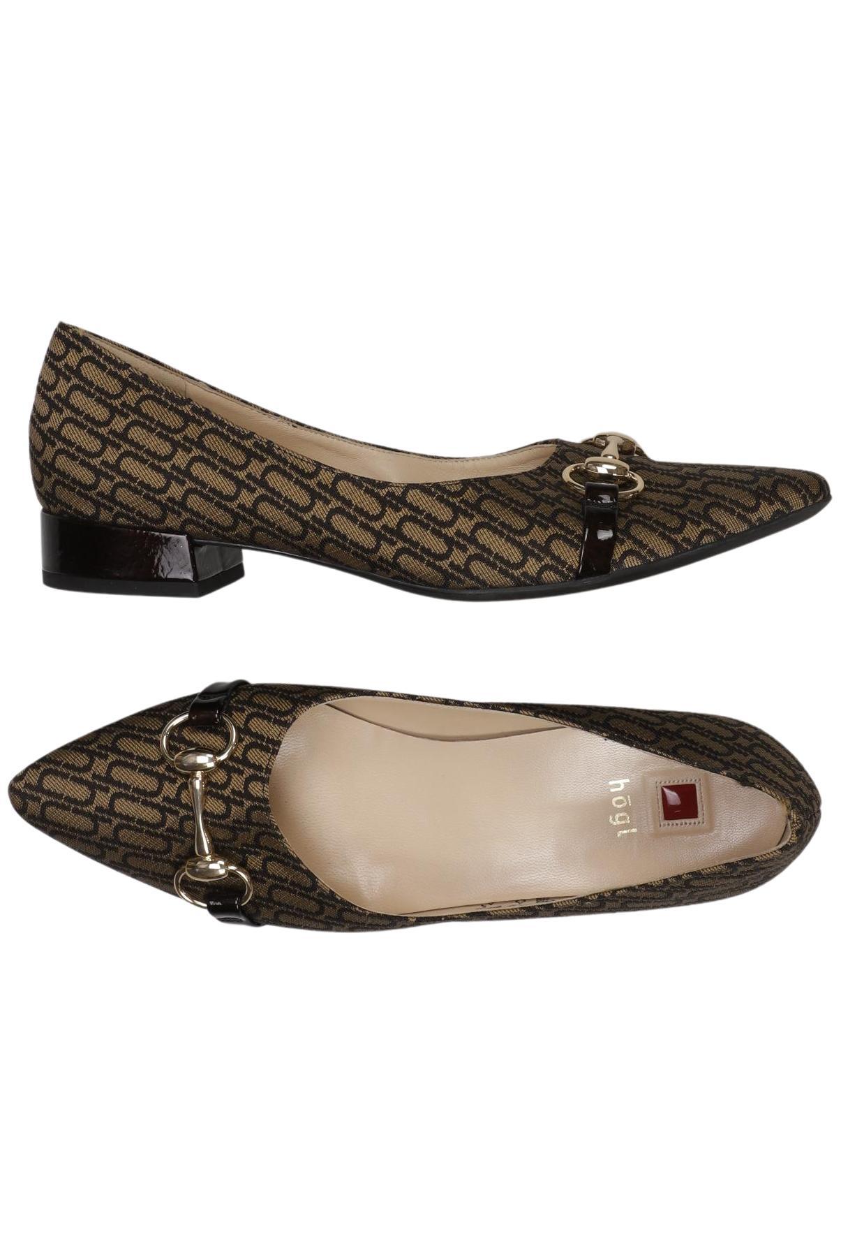 

högl Damen Ballerinas, braun, Gr. 5.5