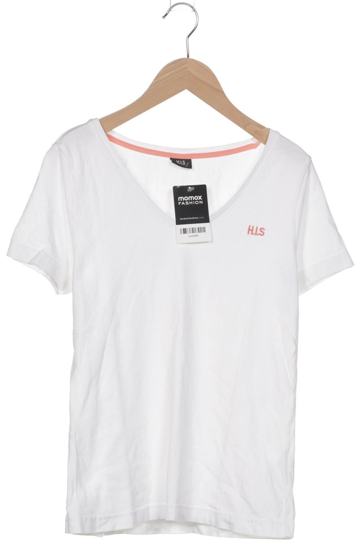 

H.i.s Damen T-Shirt, weiß, Gr. 36