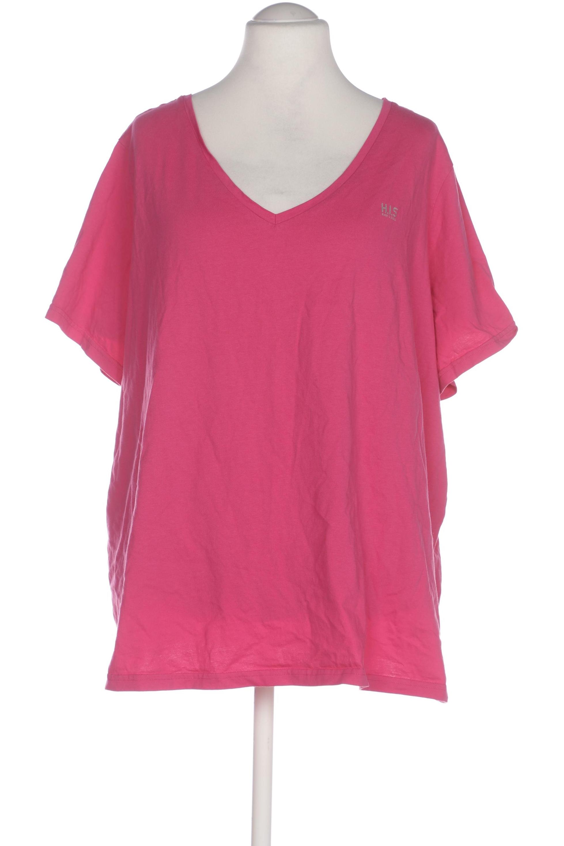 

H.i.s Damen T-Shirt, pink, Gr. 56