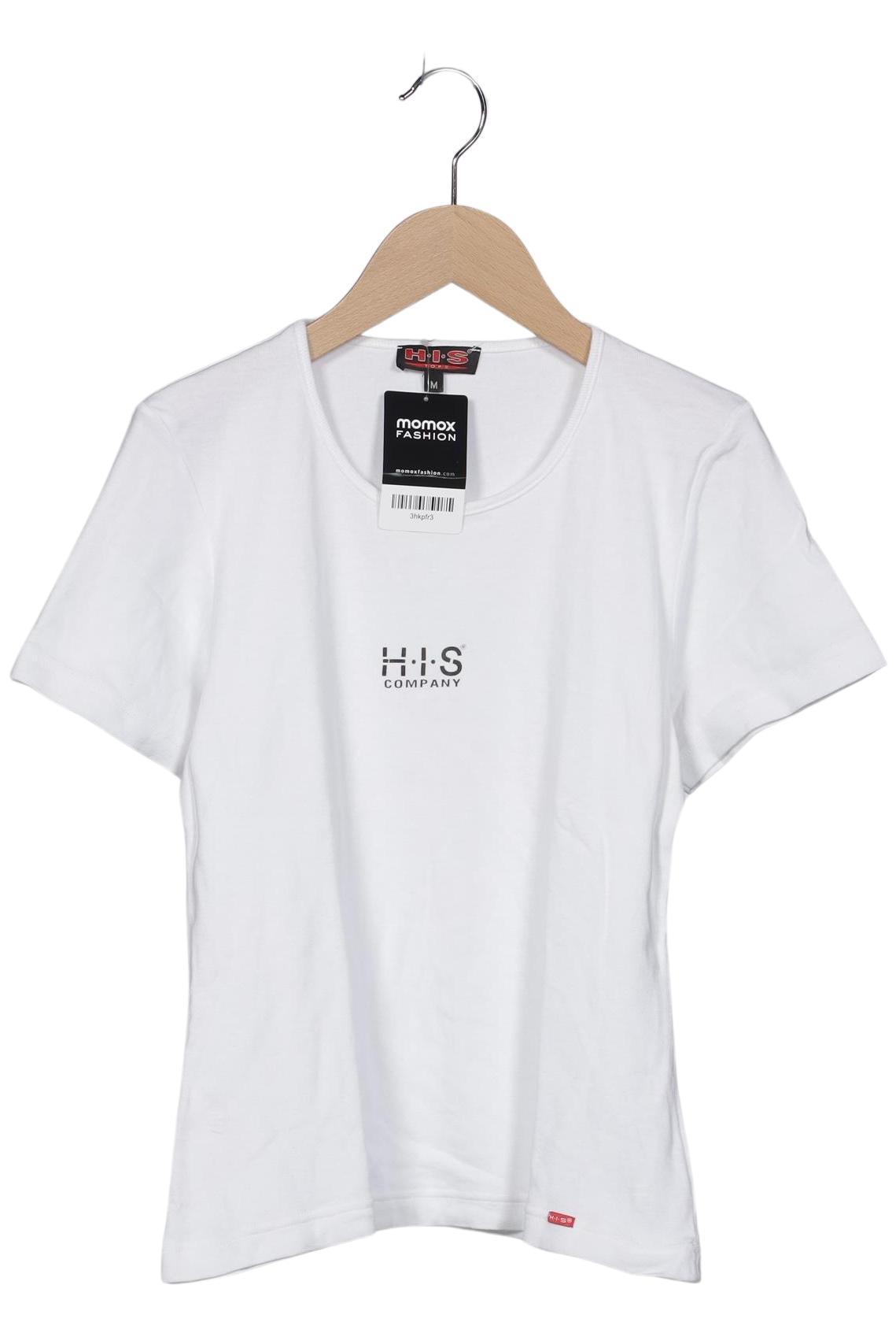 

H.i.s Damen T-Shirt, weiß, Gr. 38